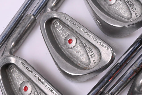 Ping Eye 2 Irons / 3-9i+SW / Red Dot / Stiff Flex Ping Shafts