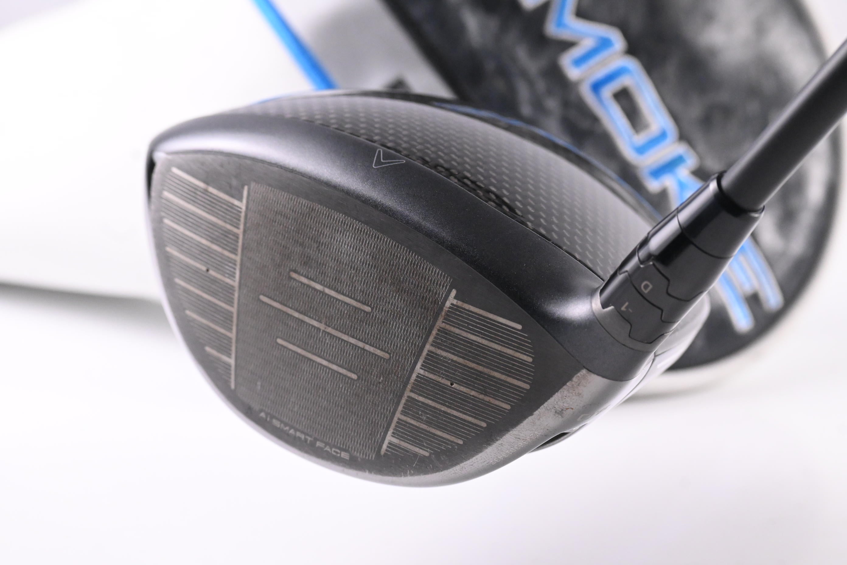 Callaway Paradym Ai Smoke Max Driver / 9 Degree / Stiff Flex Rogue White 60