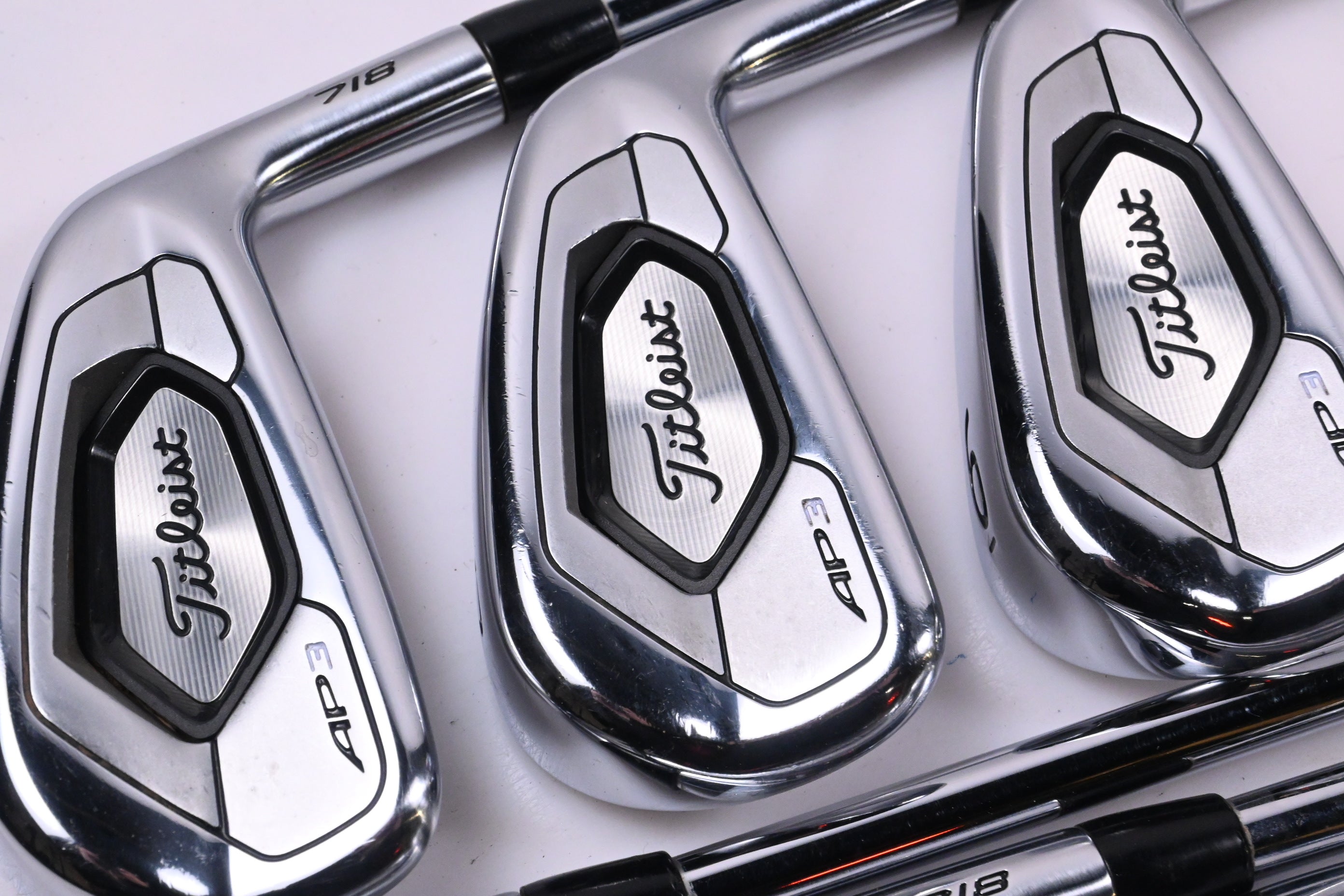 Titleist 718 AP3 Irons / 4-PW / Regular Flex AMT Black R300 Shafts