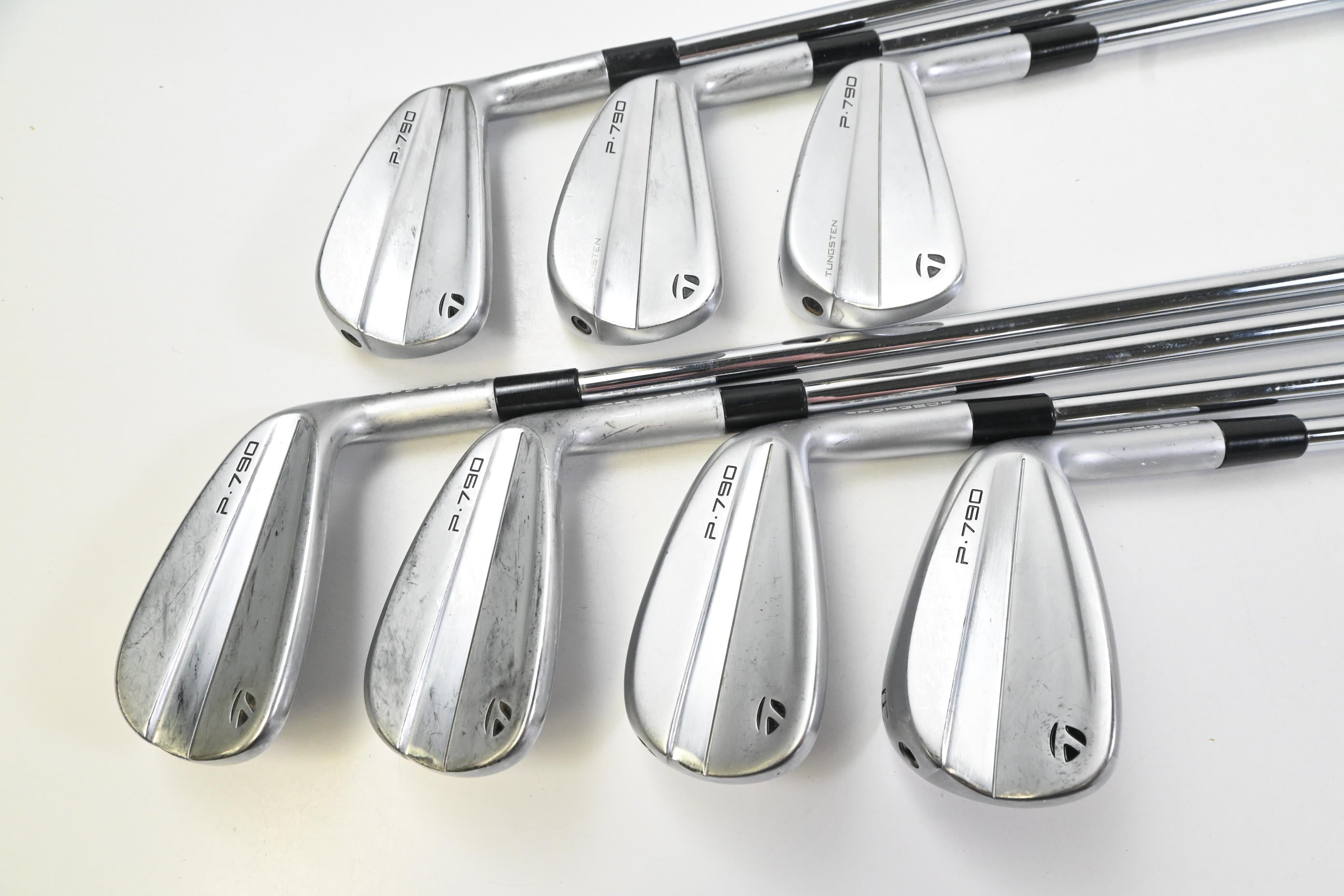 Taylormade P790 2023 Irons / 5-PW+GW / Stiff Flex Project X Rifle Steel Shaft
