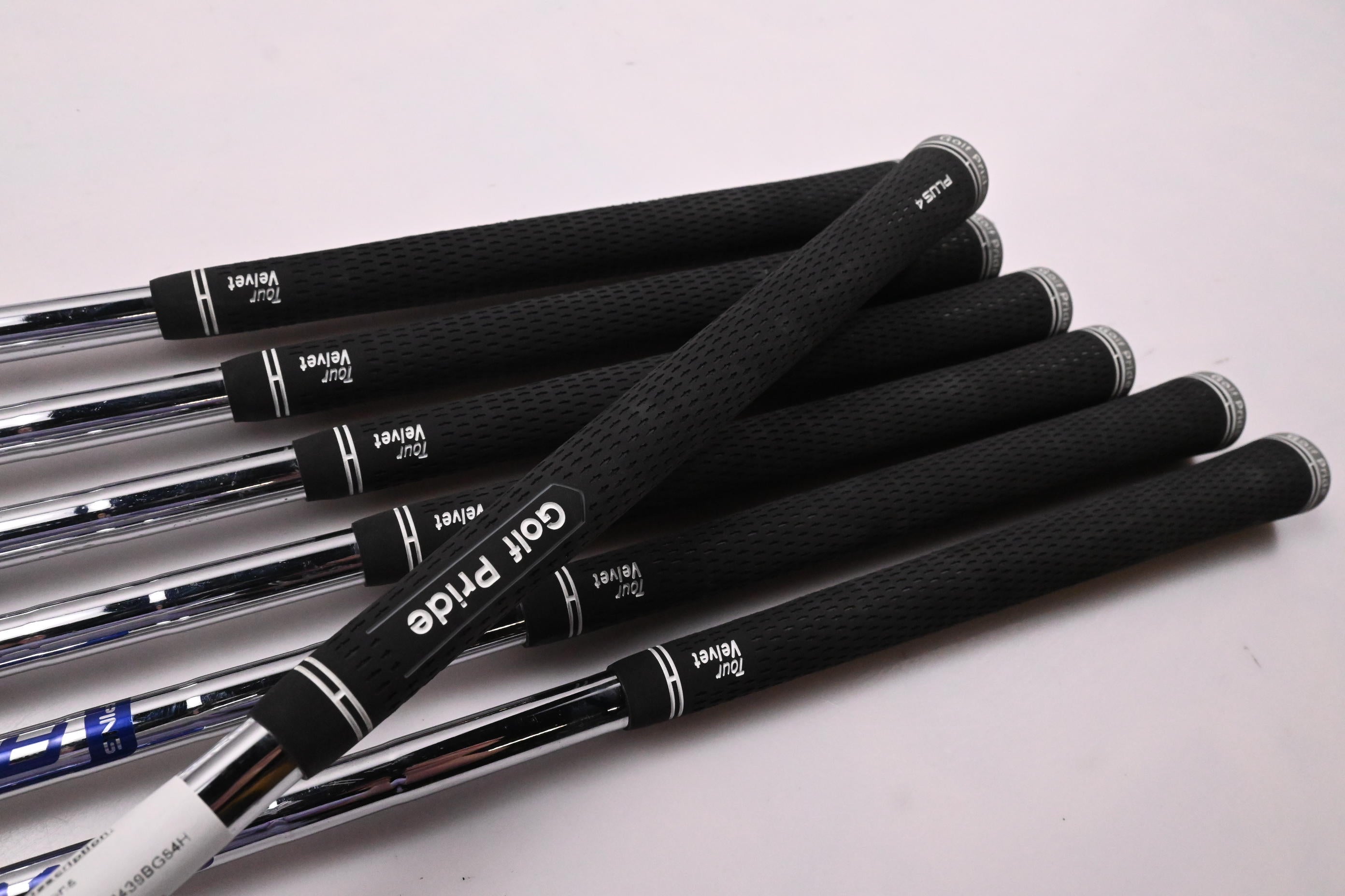 Ping G700 Irons / 4-PW / Blue Dot / Regular Flex Ping AWT 2.0 Shafts