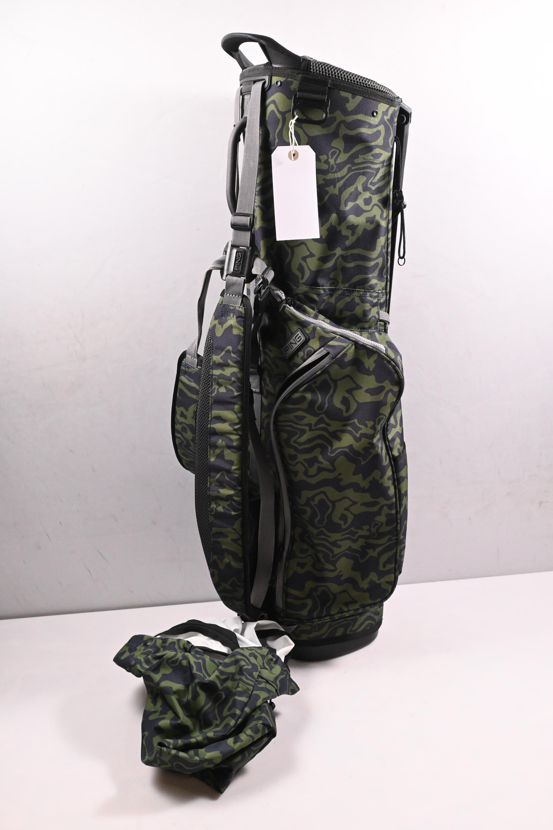 Ping Stand Bag / 4-Way Divider / Green, Black