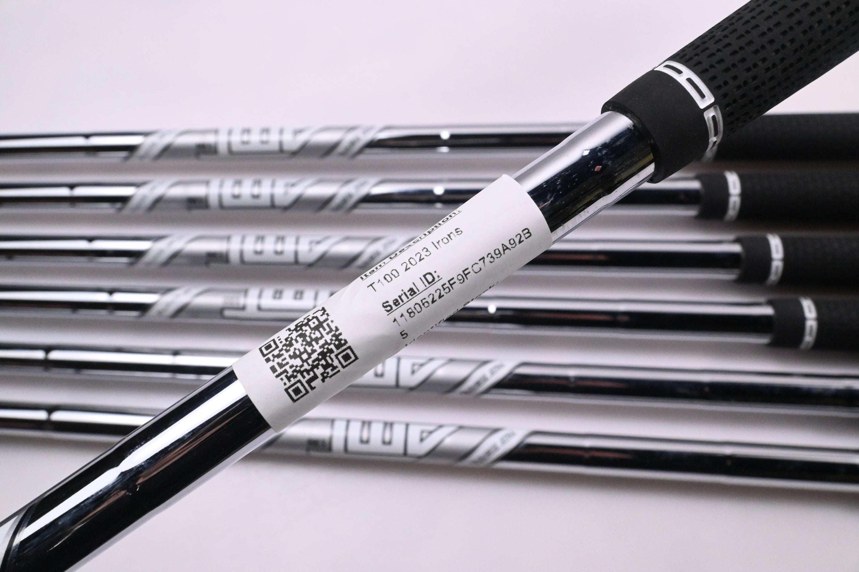 Titleist T100 2023 Irons / 4-PW / Stiff Flex AMT Tour White S300 Shafts