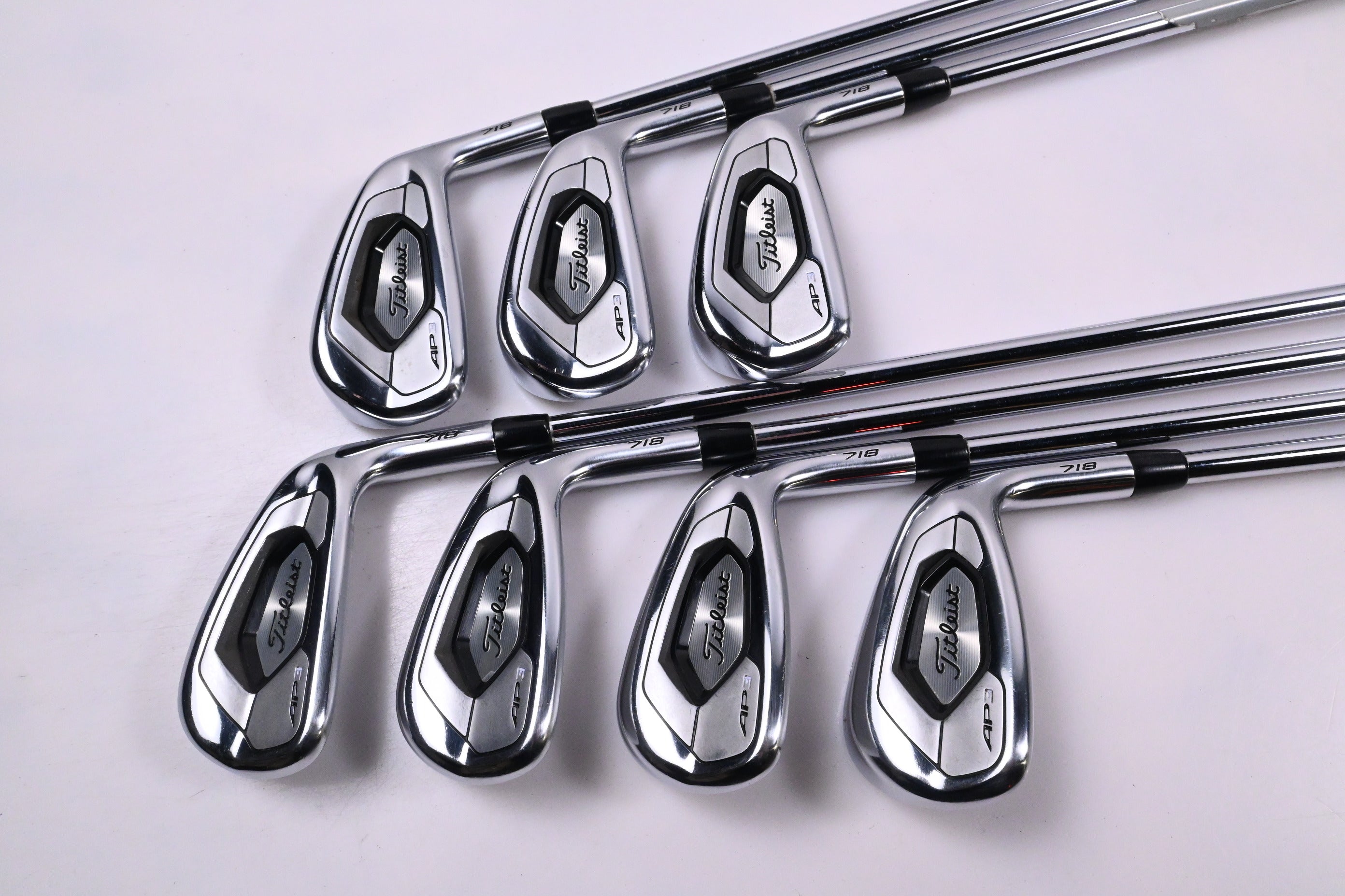 Titleist 718 AP3 Irons / 4-PW / Regular Flex AMT Black R300 Shafts