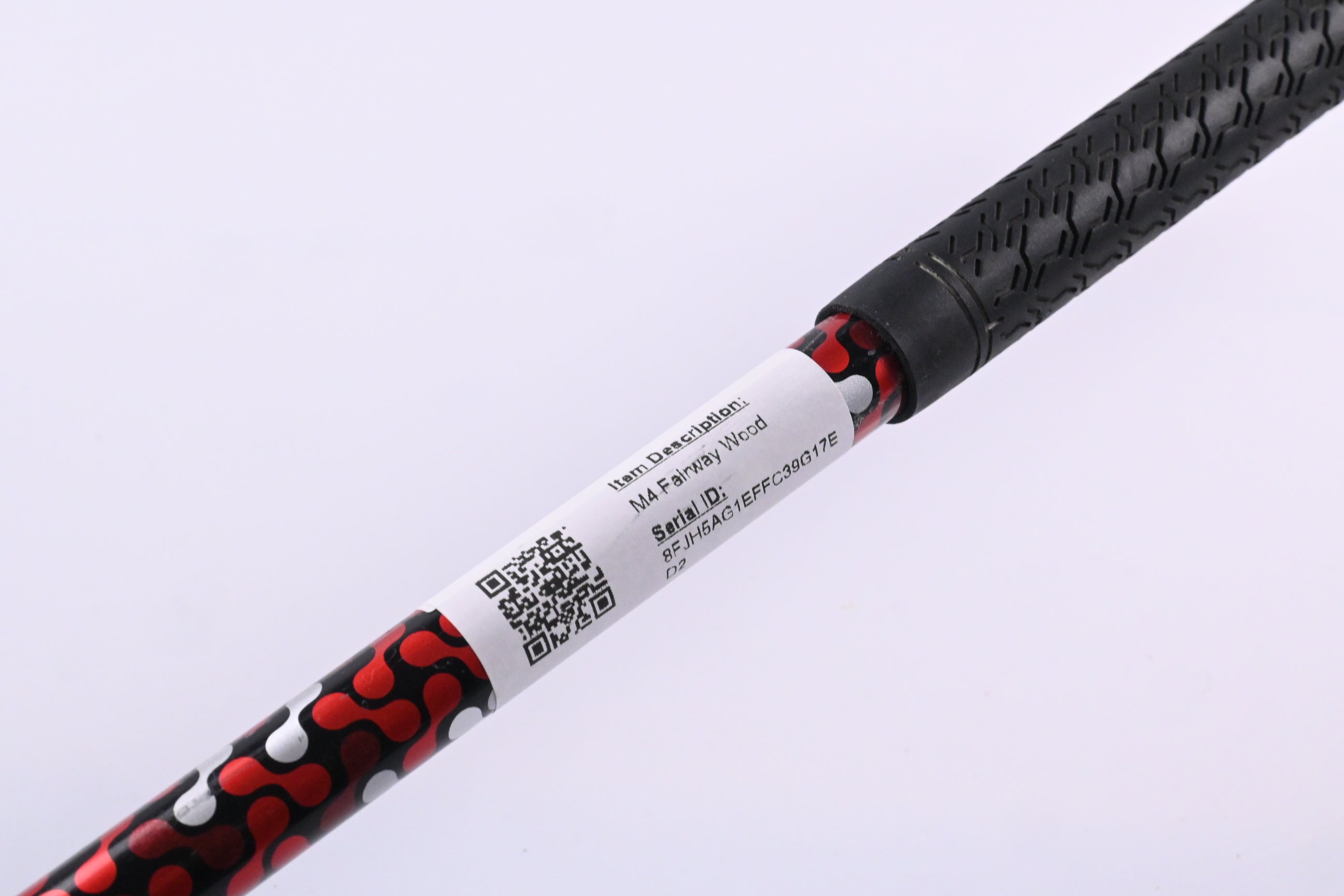 Left Hand Taylormade M4 #3 Wood / 15 Degree / Regular Flex Atmos Red 5 Shaft