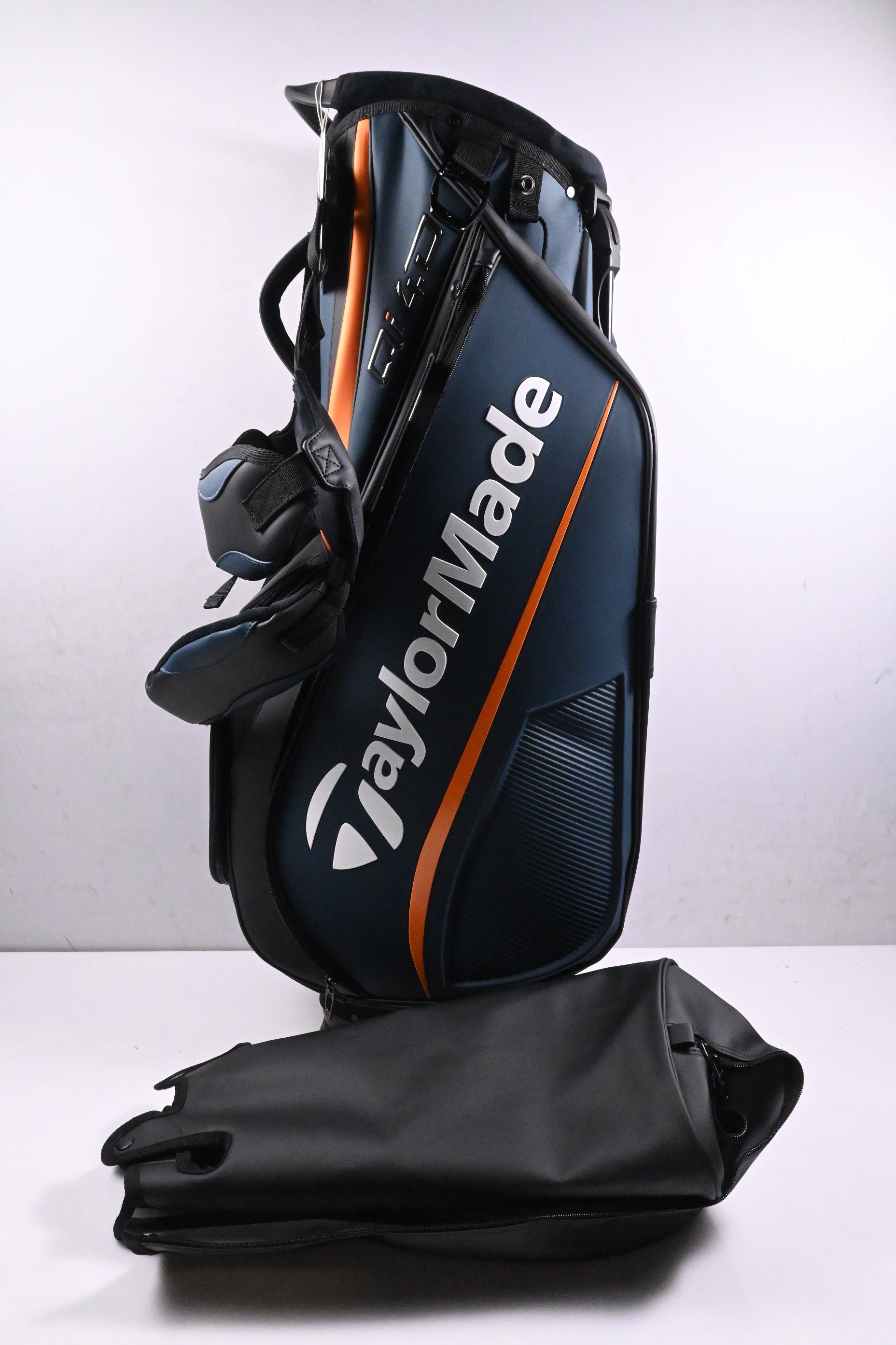 Taylormade Qi4D Stand Bag / 4-Way Divider / Navy, Orange