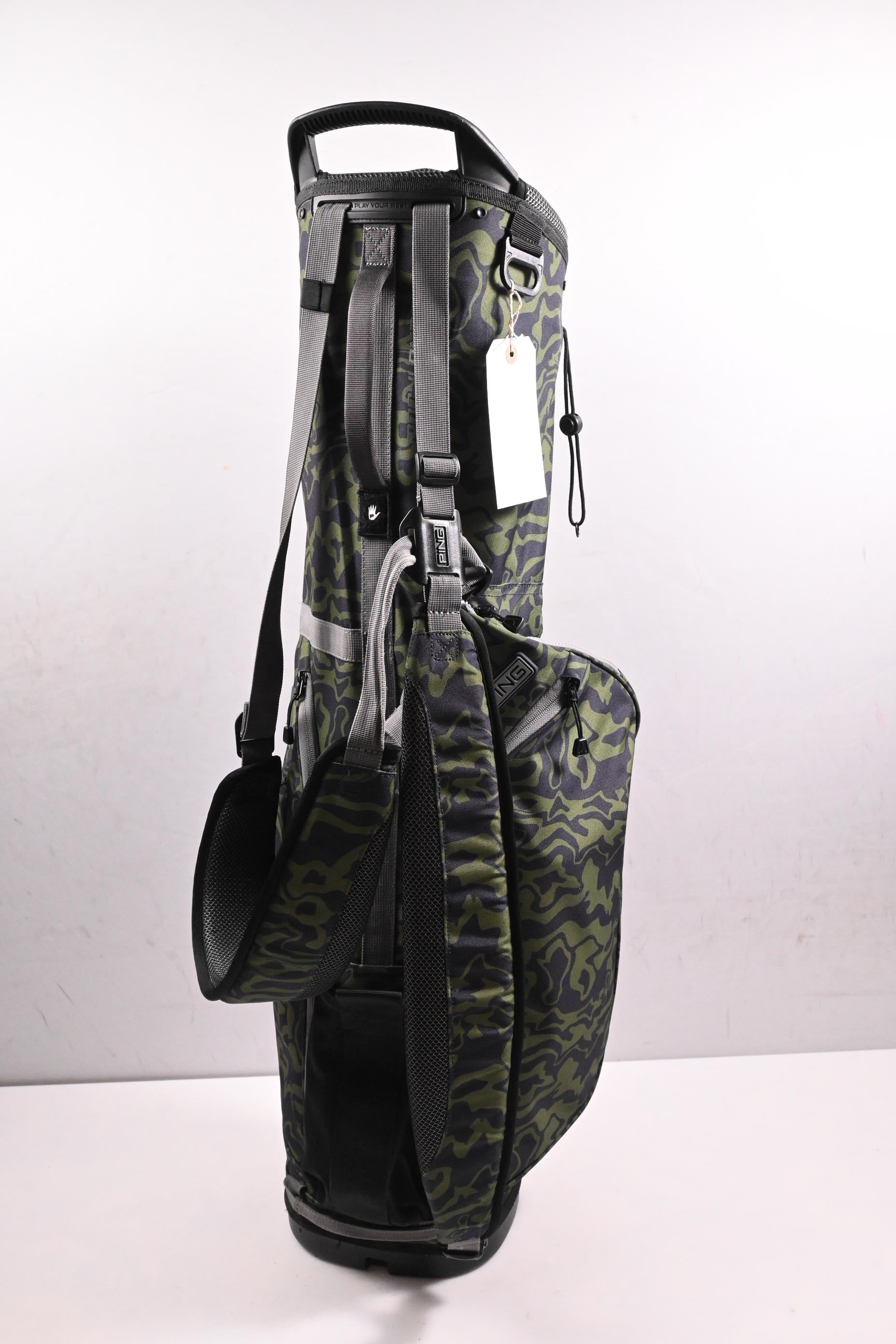 Ping Stand Bag / 4-Way Divider / Green, Black