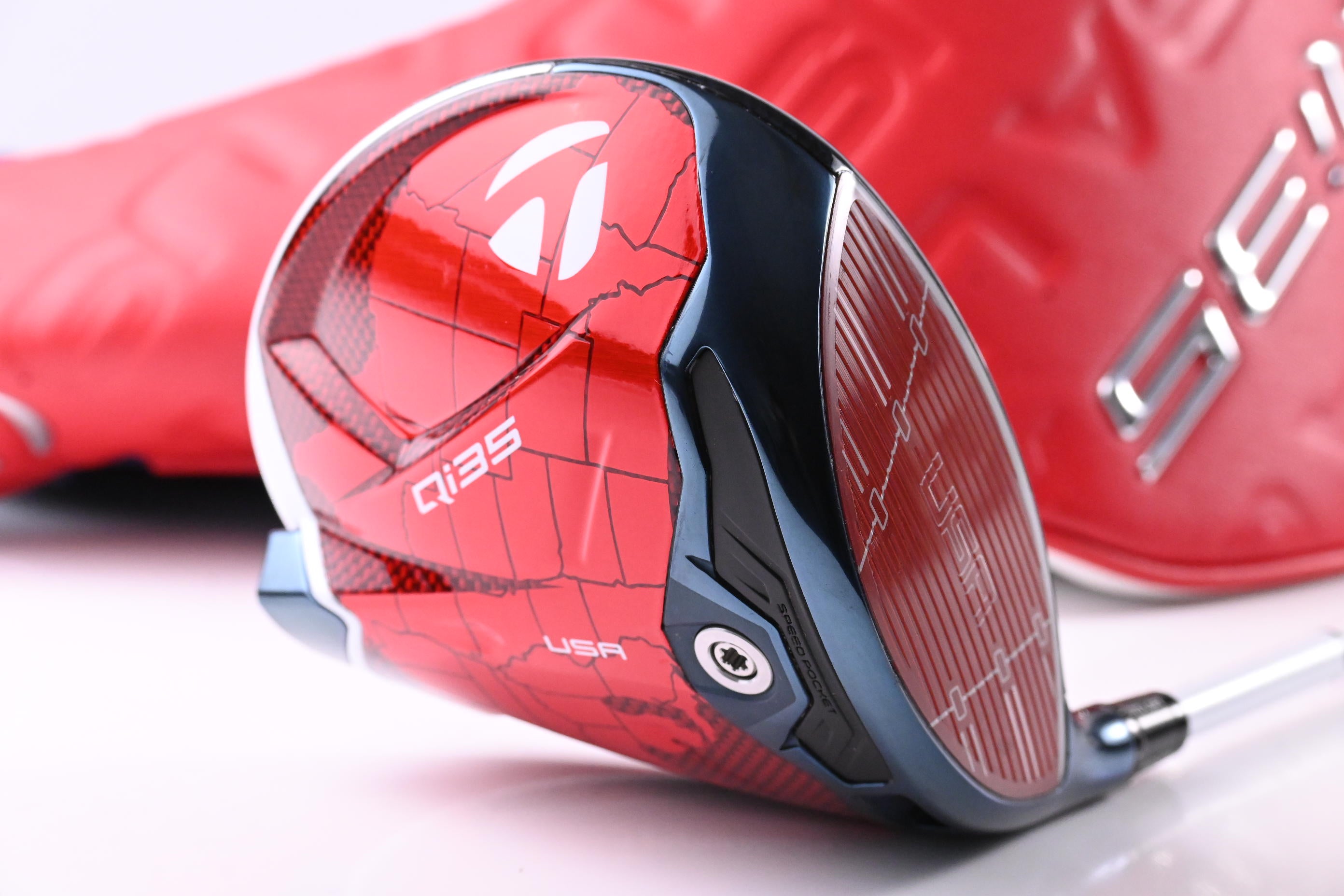 Taylormade Qi35 USA Driver / 9 Degree / Stiff Flex Fujikura Air Speeder 50 Shaft