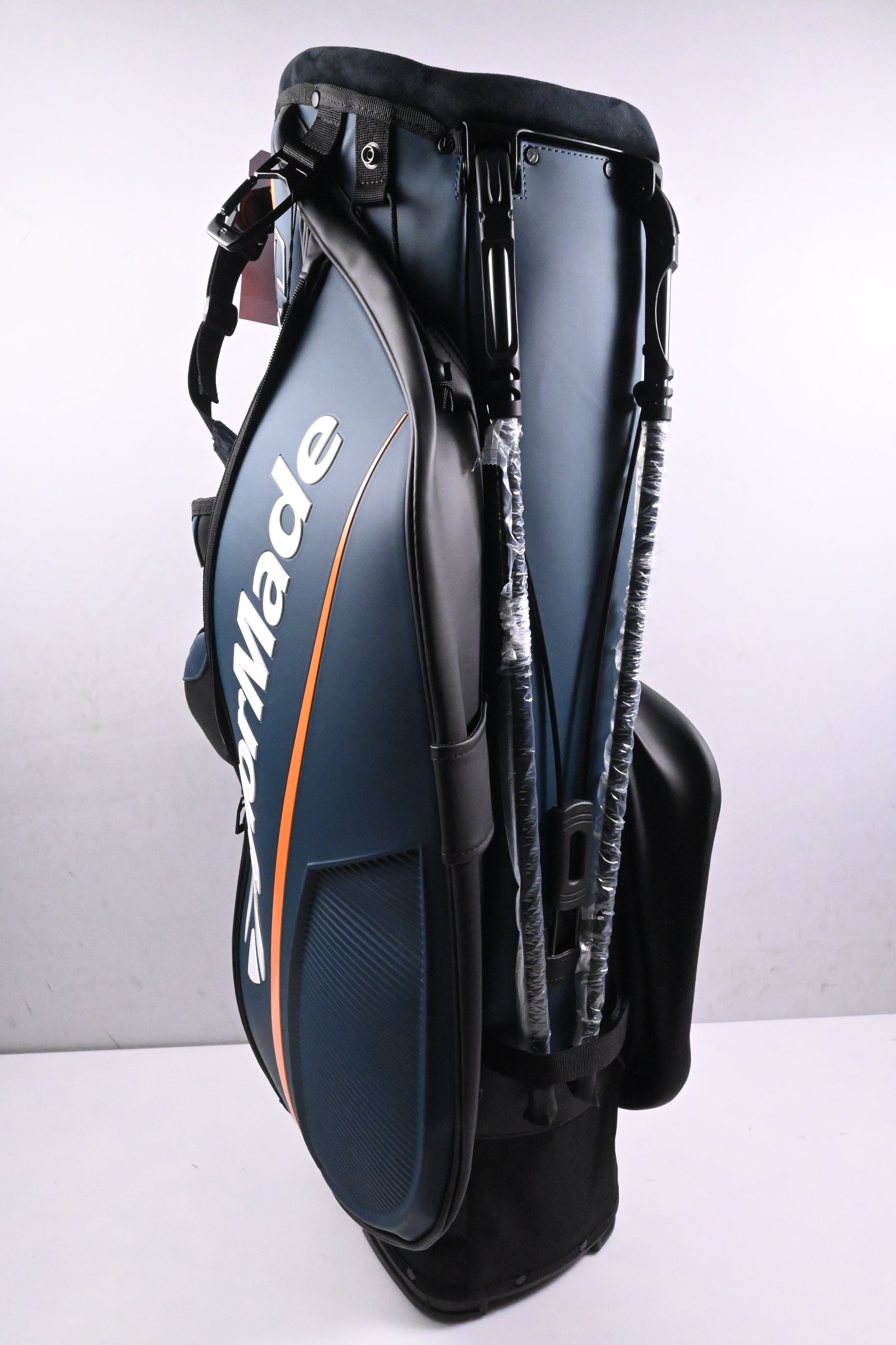 Taylormade Qi4D Stand Bag / 4-Way Divider / Navy, Orange