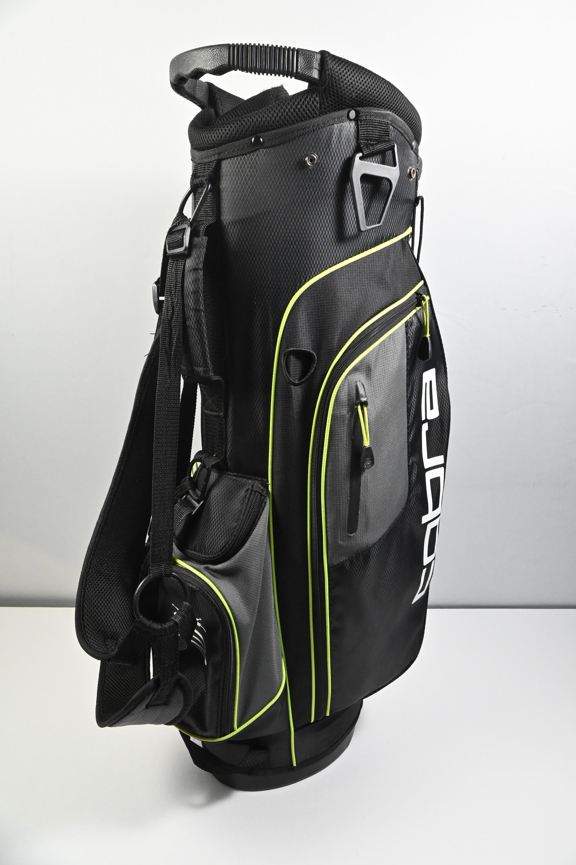 Cobra Stand Bag / 7-Way Divider / Black, Green