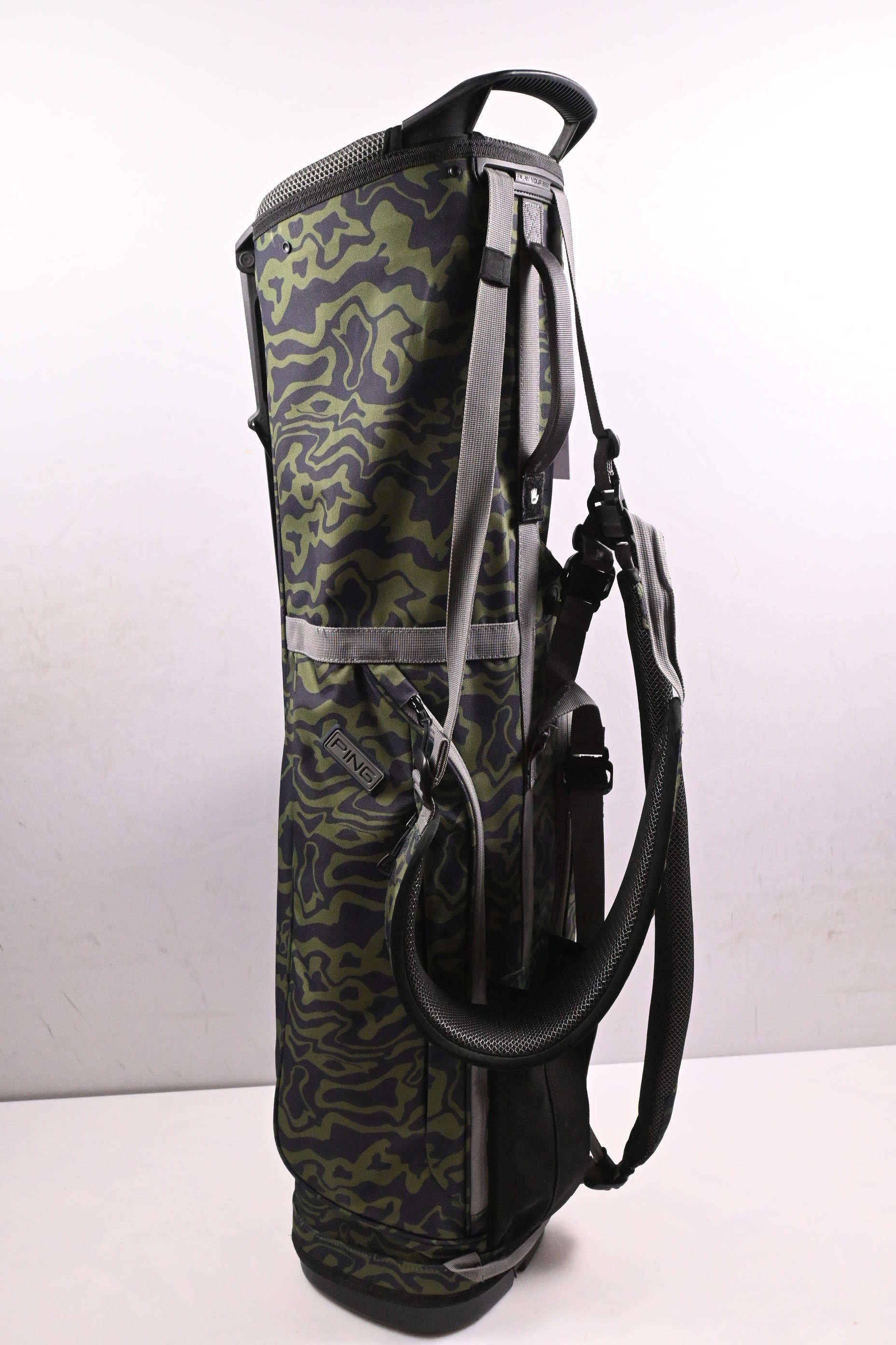 Ping Stand Bag / 4-Way Divider / Green, Black