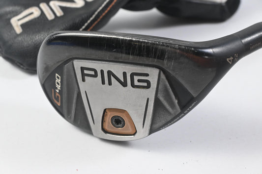 Ping G400 #4 Hybrid / 22 Degree / Senior Flex Ping Alta CB 70 Shaft