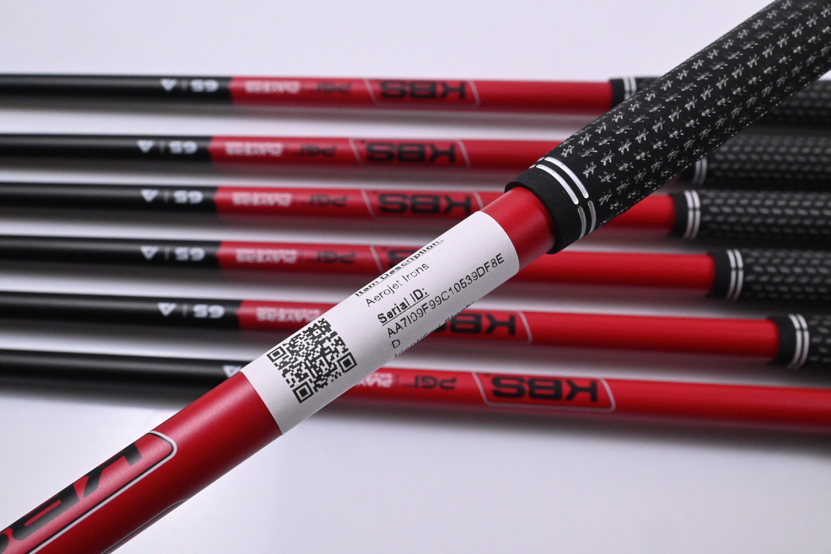 Cobra Aerojet Irons / 5-PW+SW / Senior Flex KBS PGI 65 Shafts