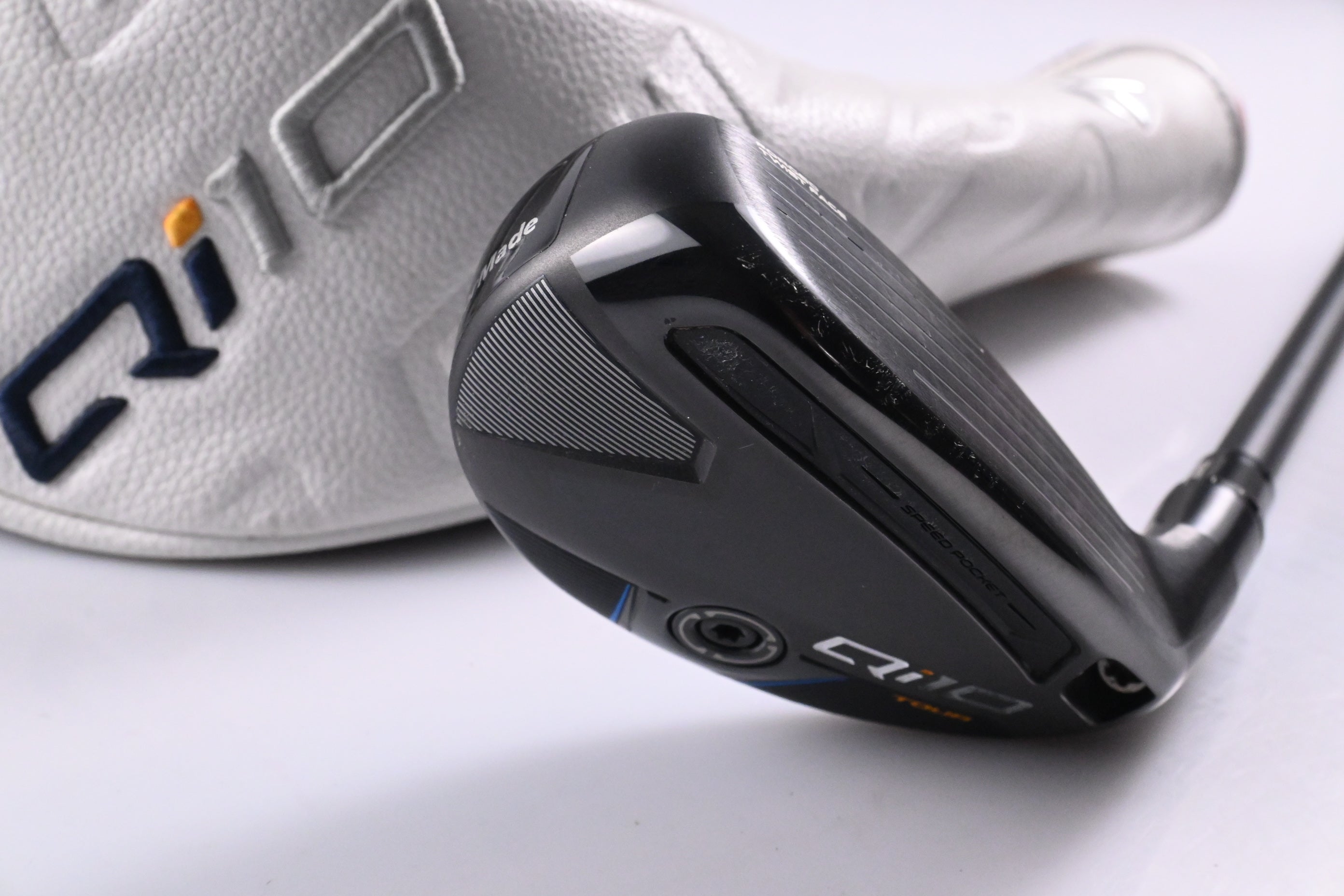Taylormade Qi10 Tour #3 Hybrid / 19.5 Degree / Stiff Flex Tensei AV Limited Blue