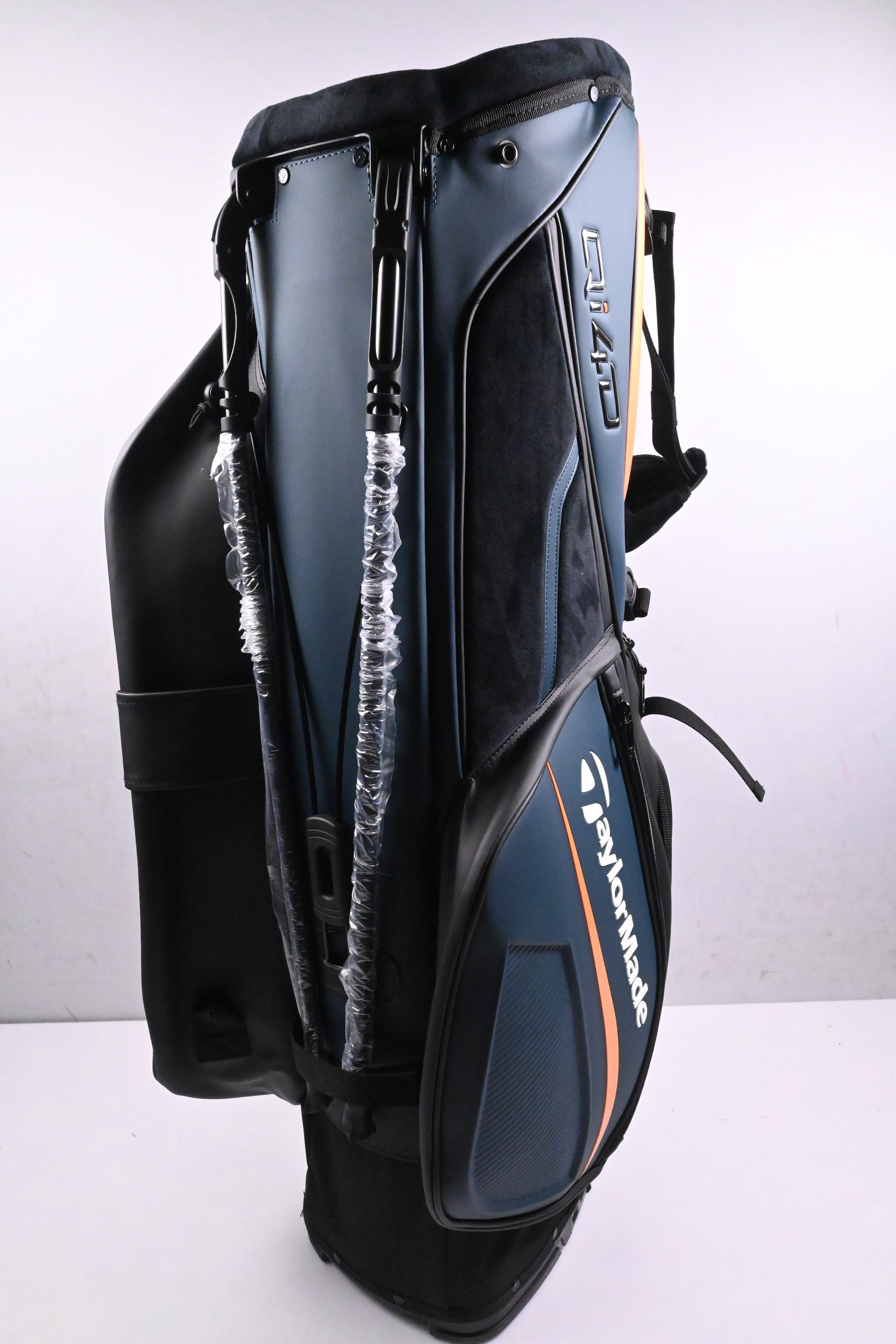 Taylormade Qi4D Stand Bag / 4-Way Divider / Navy, Orange