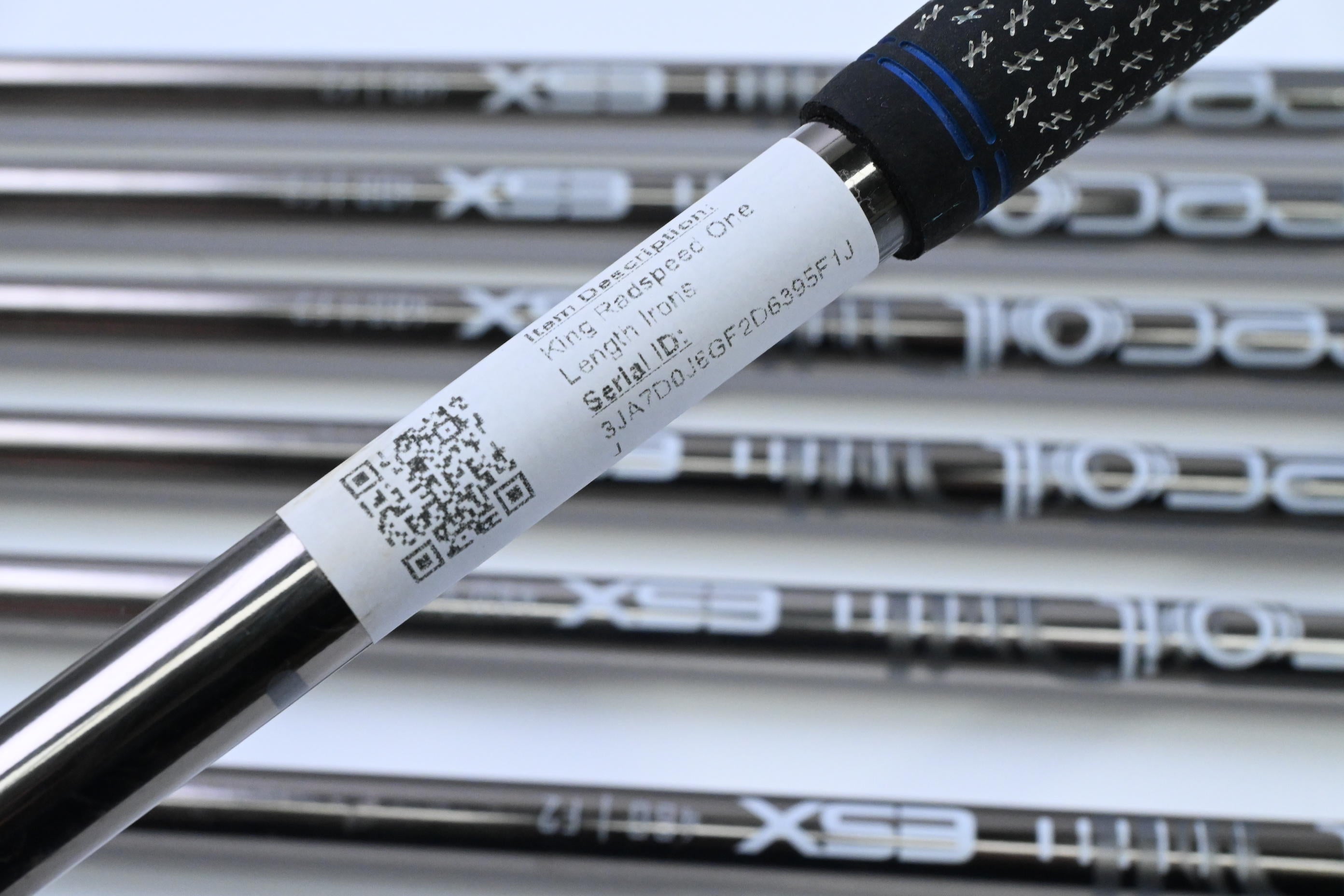 Cobra King Radspeed One Length Irons / 5-PW+GW / Senior Flex Recoil ESX 460