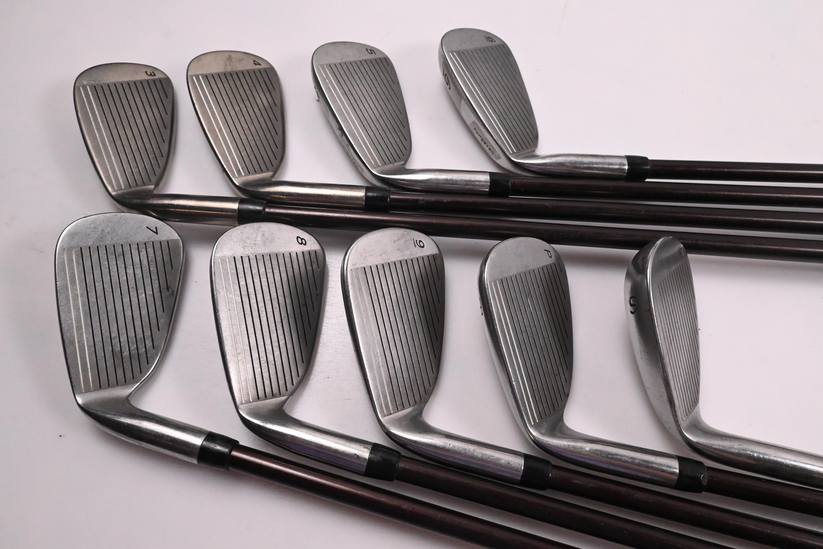 Taylormade Firesole Irons / 3-PW+SW / Regular Flex Taylormade Bubble 80 Shafts