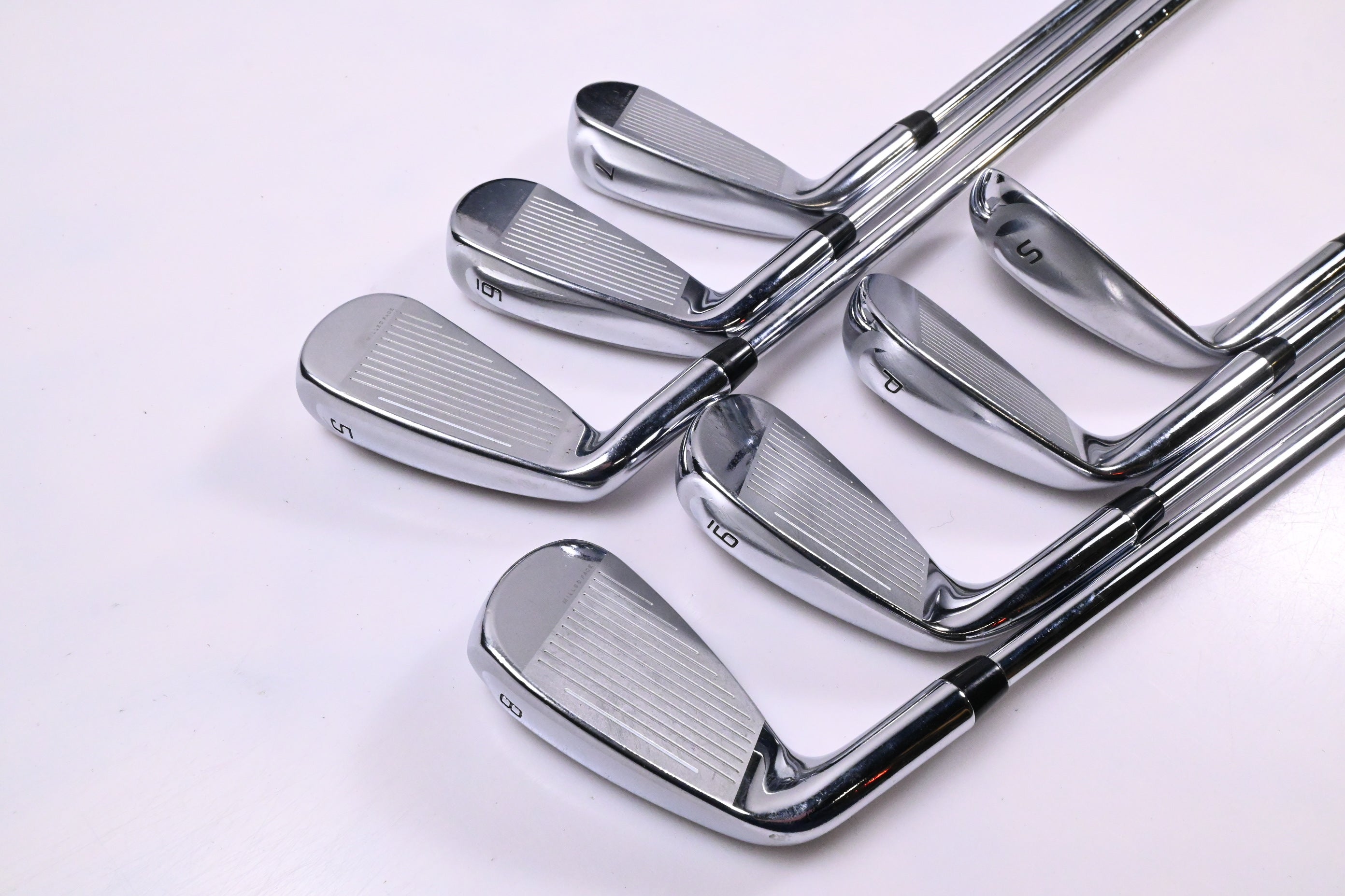 Cobra King Speedzone Irons / 5-PW+SW / Regular Flex KBS Tour 90 Shafts