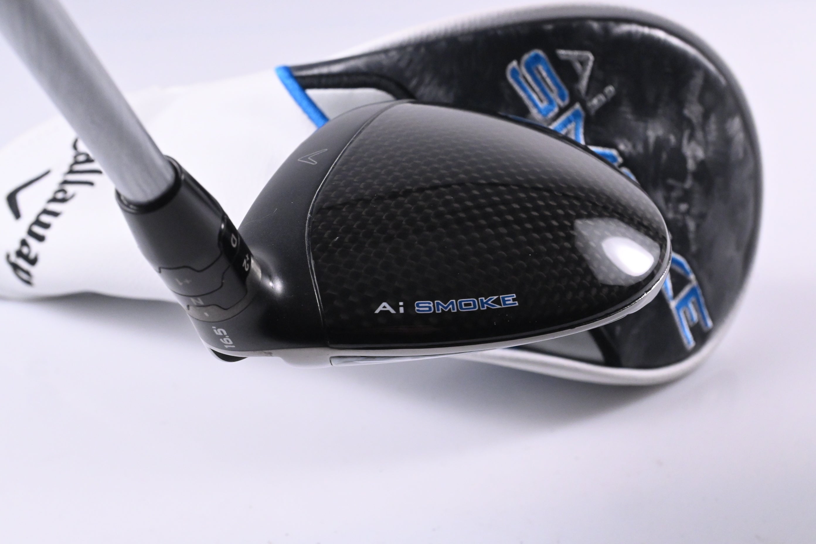 Callaway Paradym Ai Smoke Max #3 Wood / 16.5 Degree / Stiff Flex EvenFlow Green