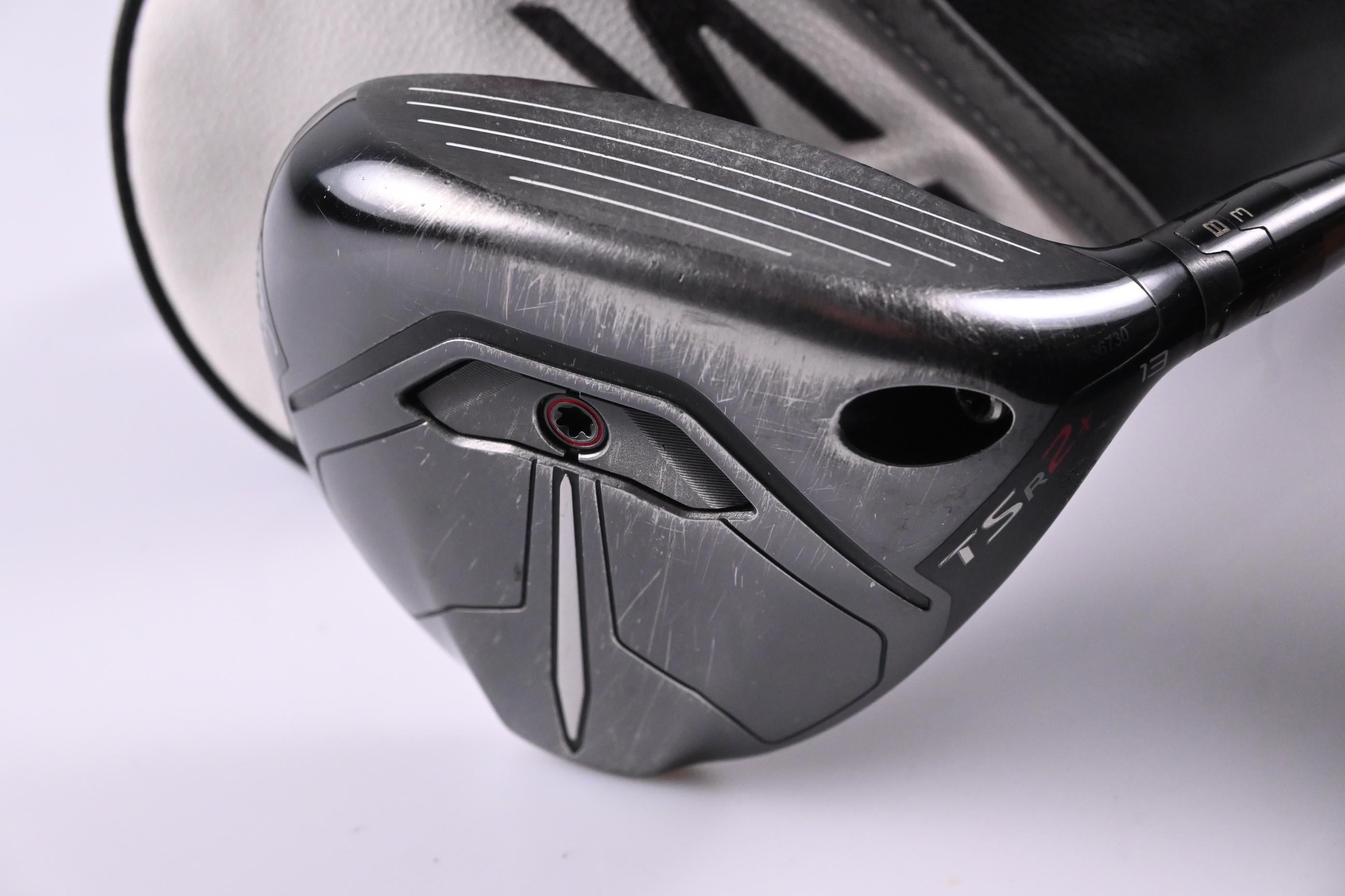 Titleist TSR2+ #3 Wood / 13 Degree / Stiff Flex HZRDUS Smoke RDX Black 70 Shaft