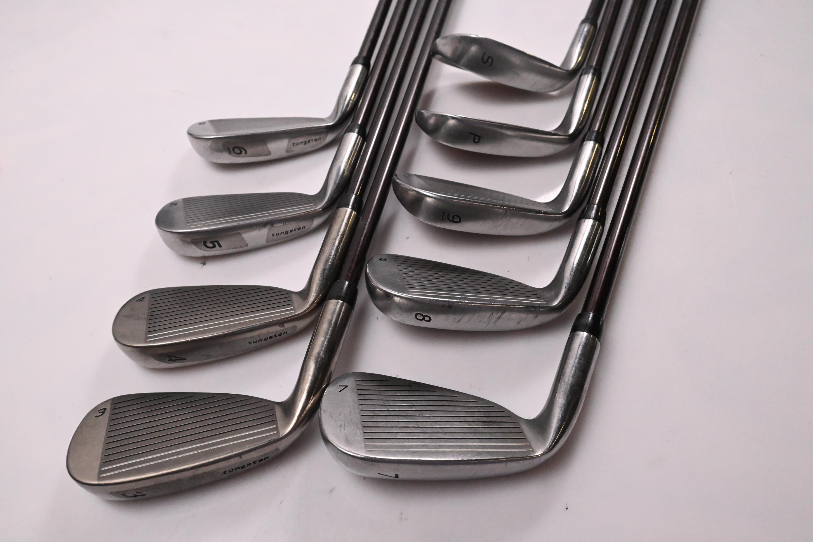 Taylormade Firesole Irons / 3-PW+SW / Regular Flex Taylormade Bubble 80 Shafts