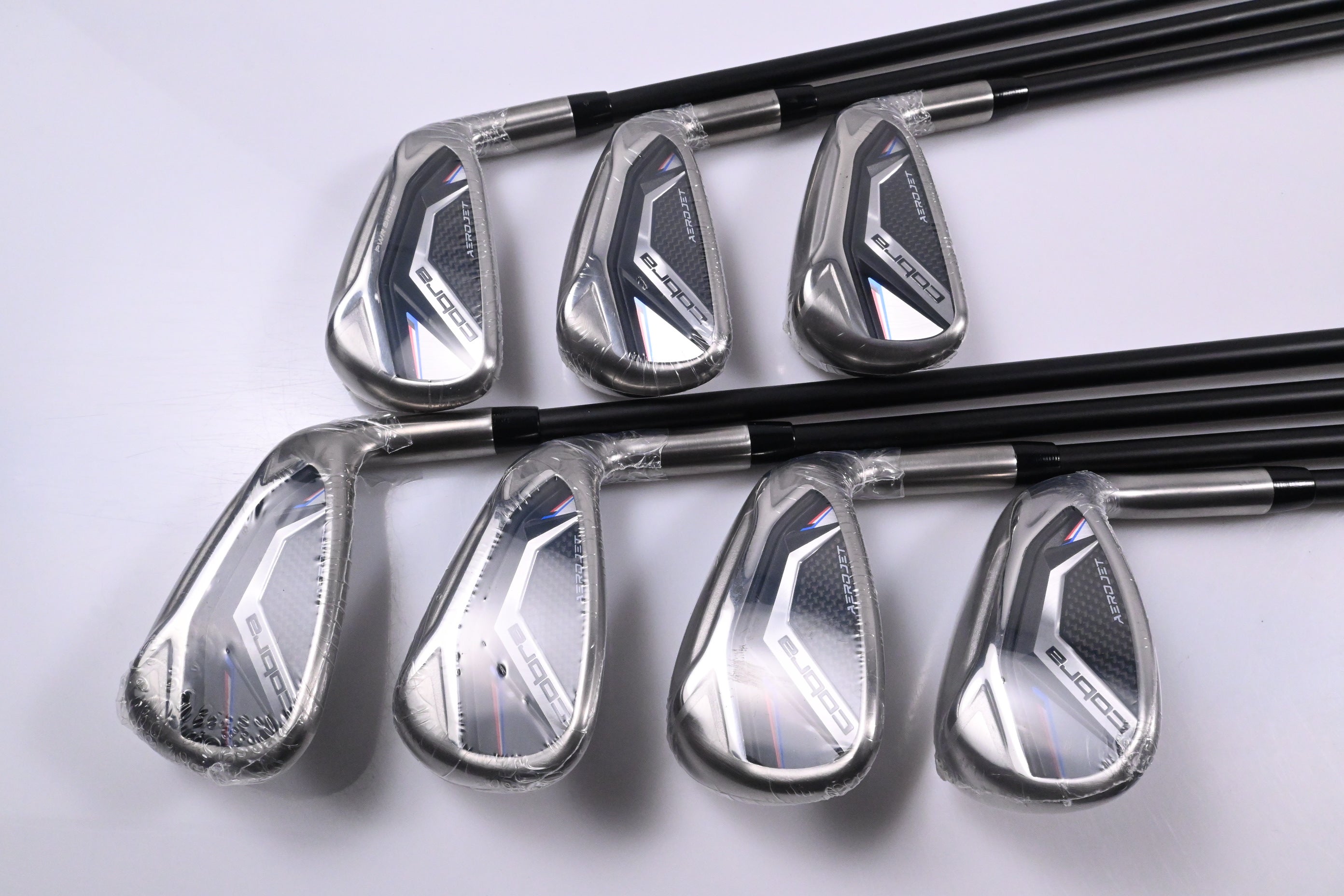 Cobra Aerojet Irons / 5-PW+SW / Senior Flex KBS PGI 65 Shafts