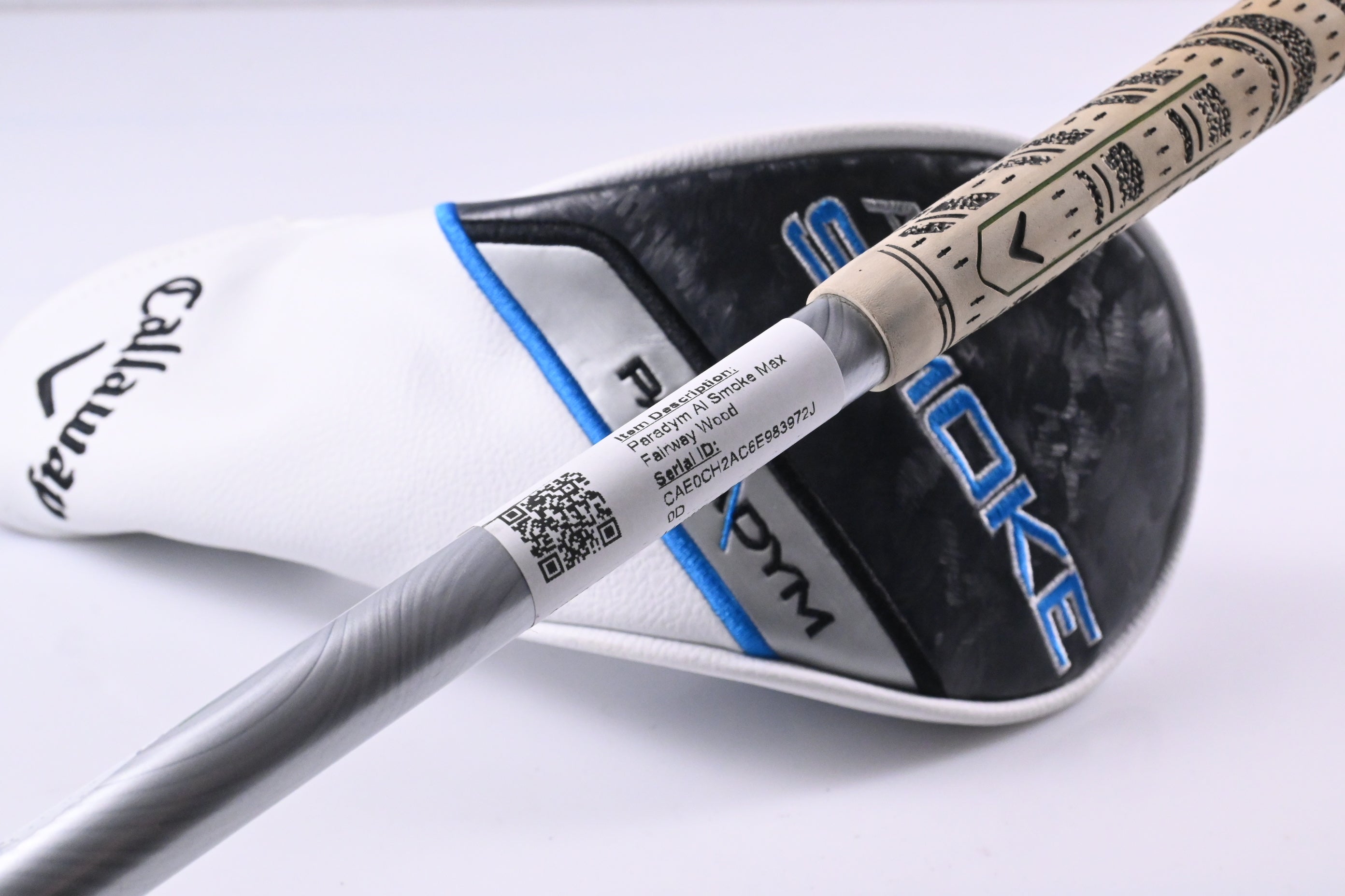 Callaway Paradym Ai Smoke Max #3 Wood / 16.5 Degree / Stiff Flex EvenFlow Green