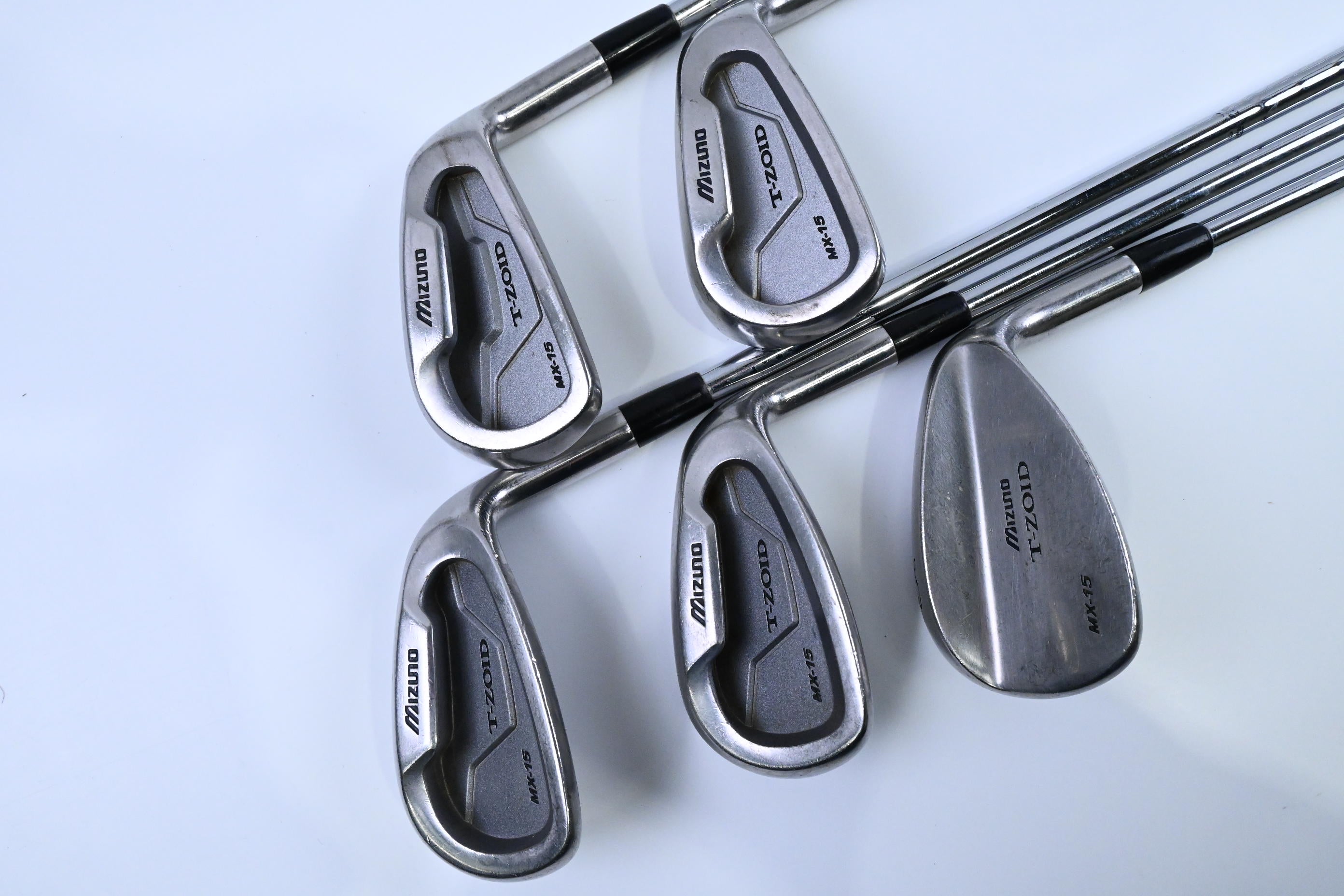 Mizuno MX-15 Irons / 7-PW+SW / Regular Flex True Temper Release Shafts