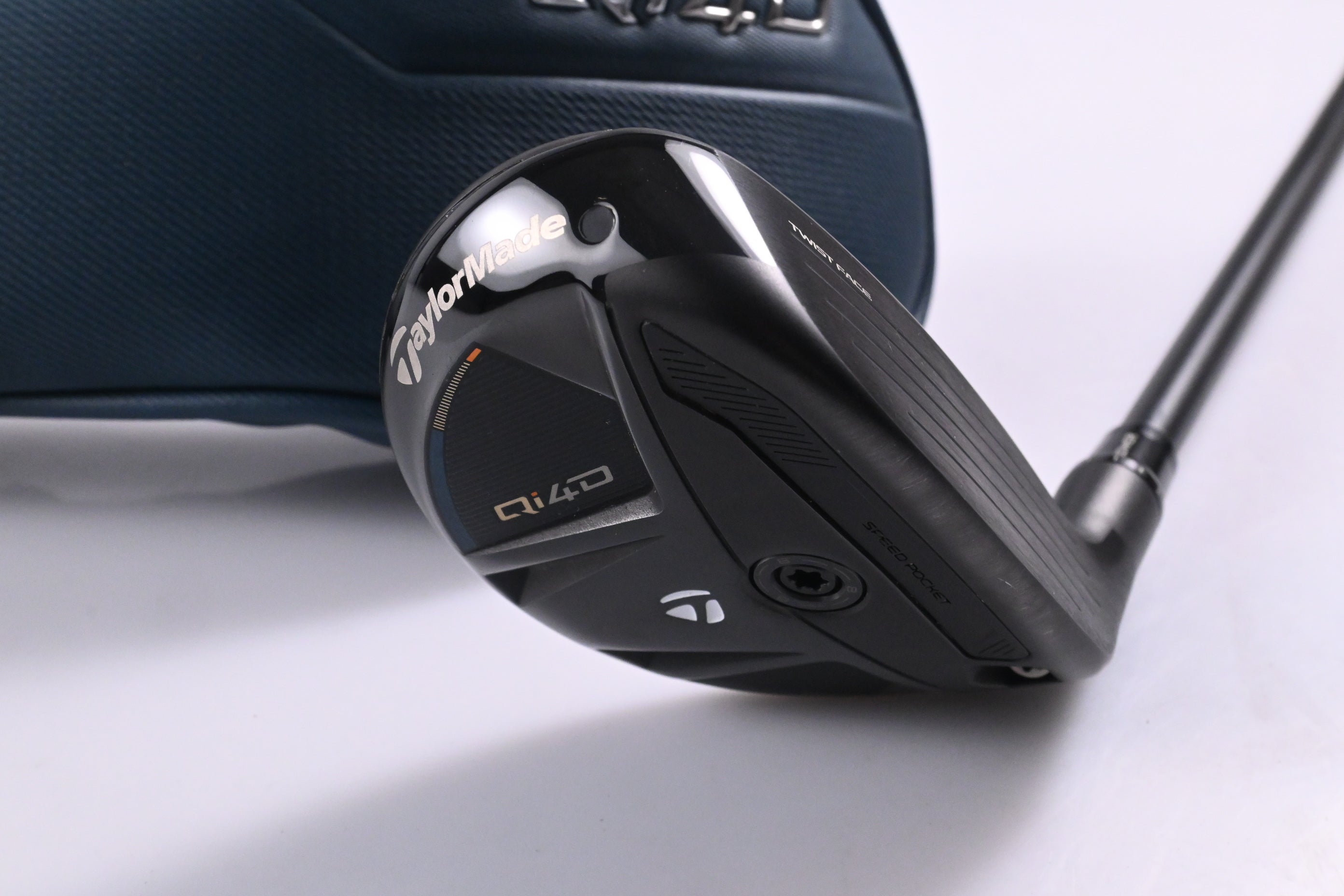 Taylormade Qi4D #3 Hybrid / 19 Degree / Stiff Flex UST Helium Nanocore 60