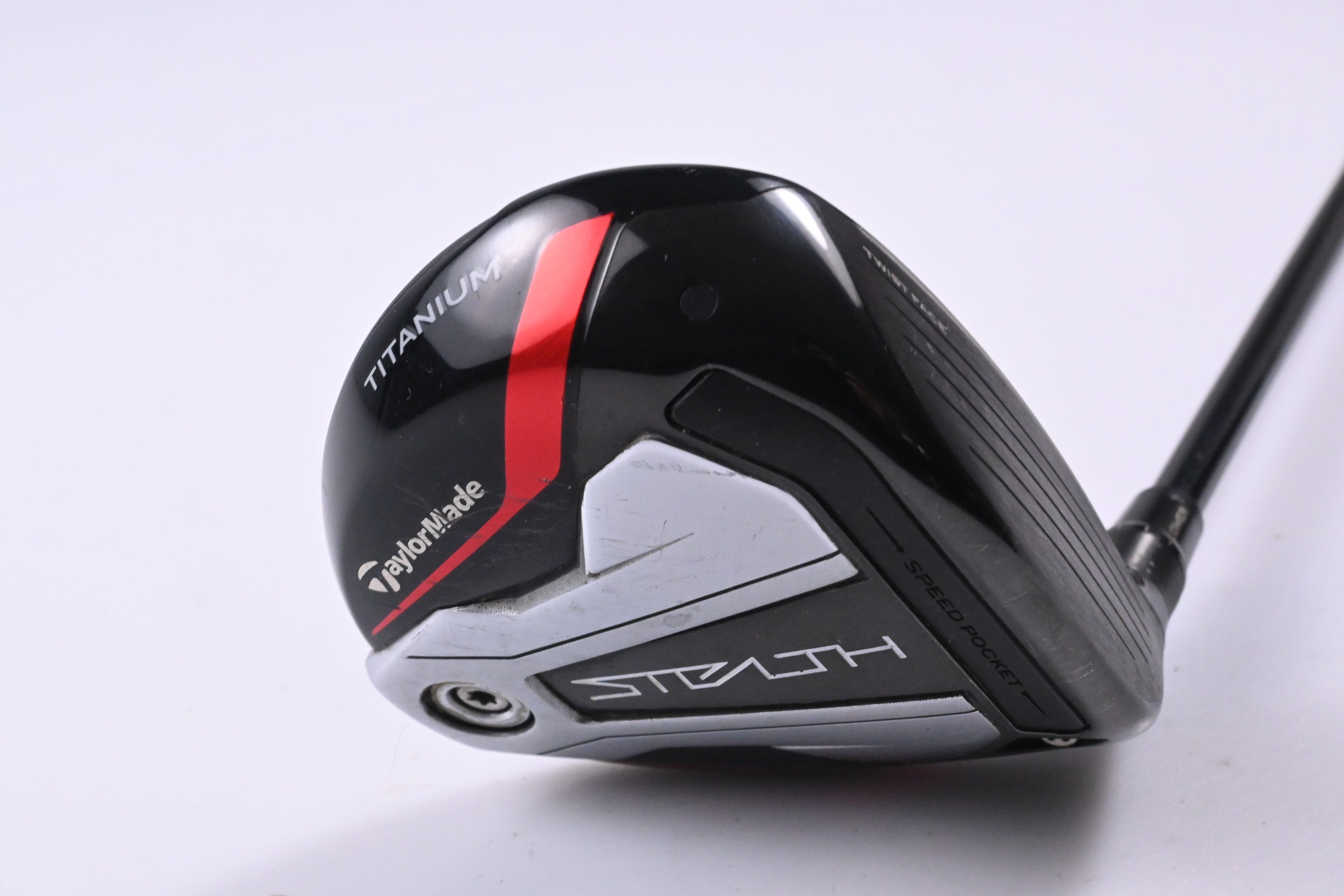 Taylormade Stealth Plus #3 Wood / 15 Degree / Stiff Flex HZRDUS Smoke RDX Red 75