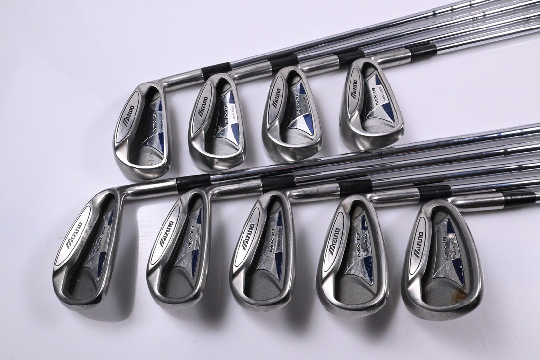 Mizuno MX-19 Irons / 3-PW+SW / Stiff Flex True Temper Dynaflex Shafts