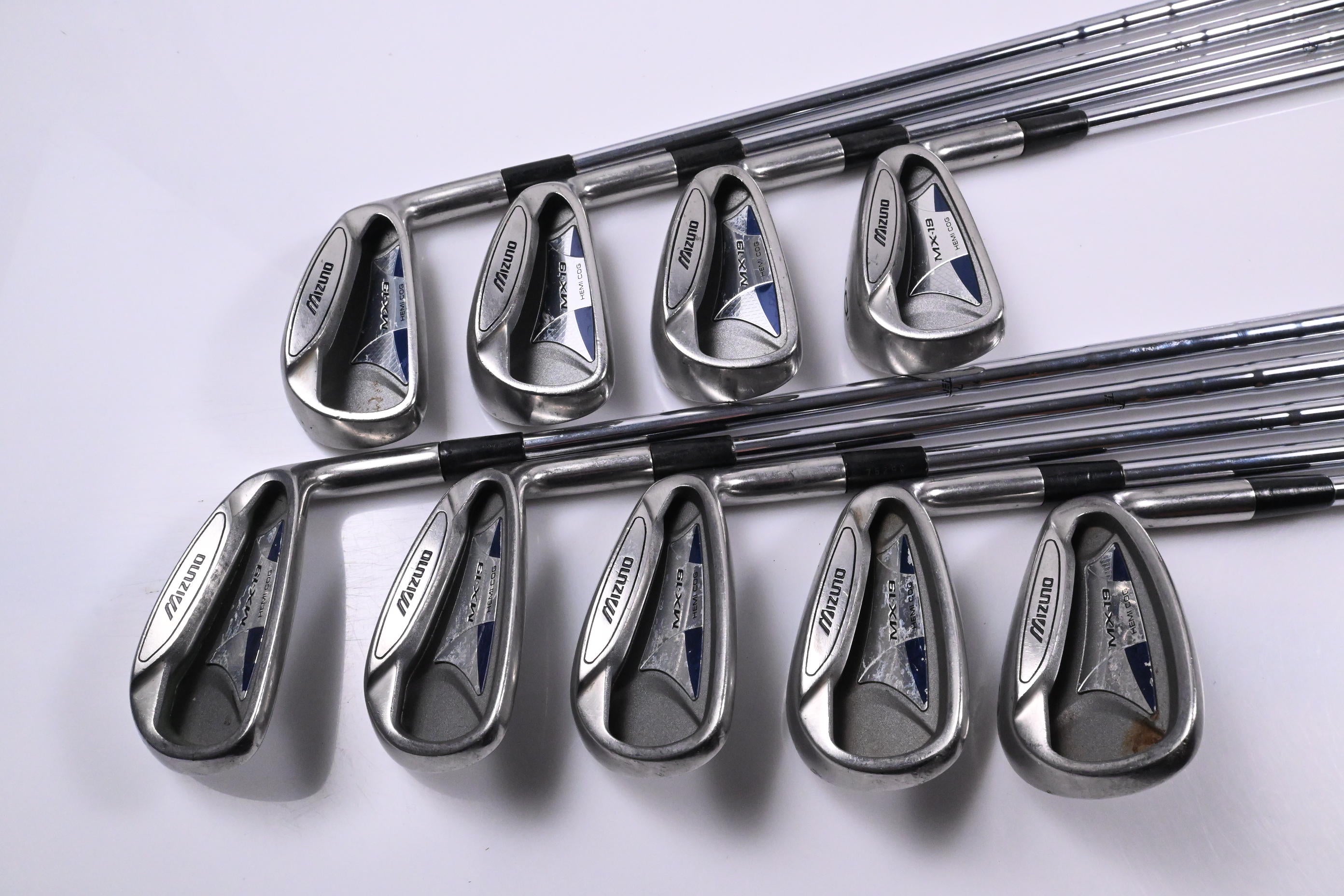 Mizuno MX-19 Irons / 3-PW+SW / Stiff Flex True Temper Dynaflex Shafts