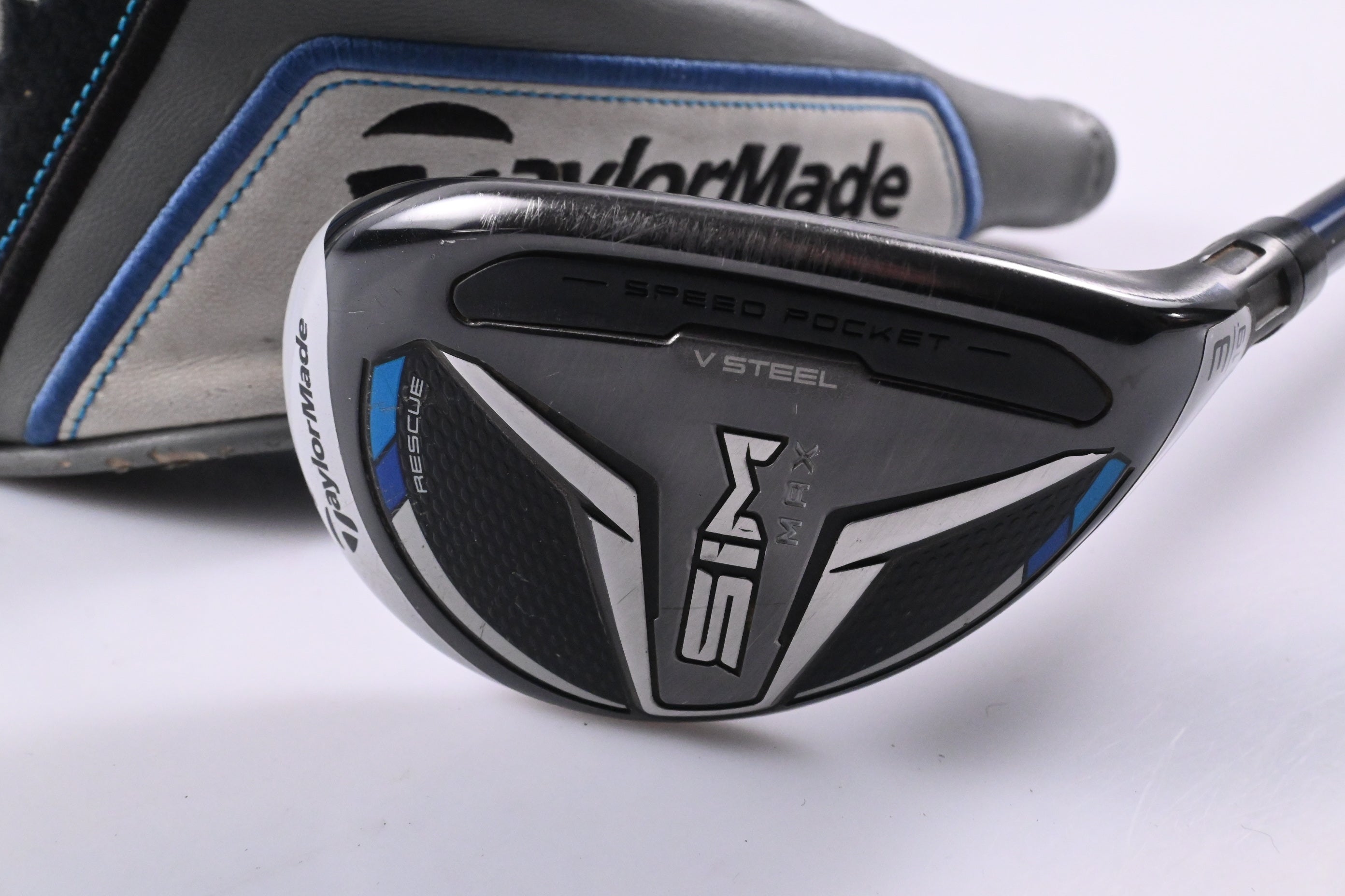 Taylormade SIM Max #3 Hybrid / 19 Degree / Stiff Flex Ventus Blue 7 Shaft
