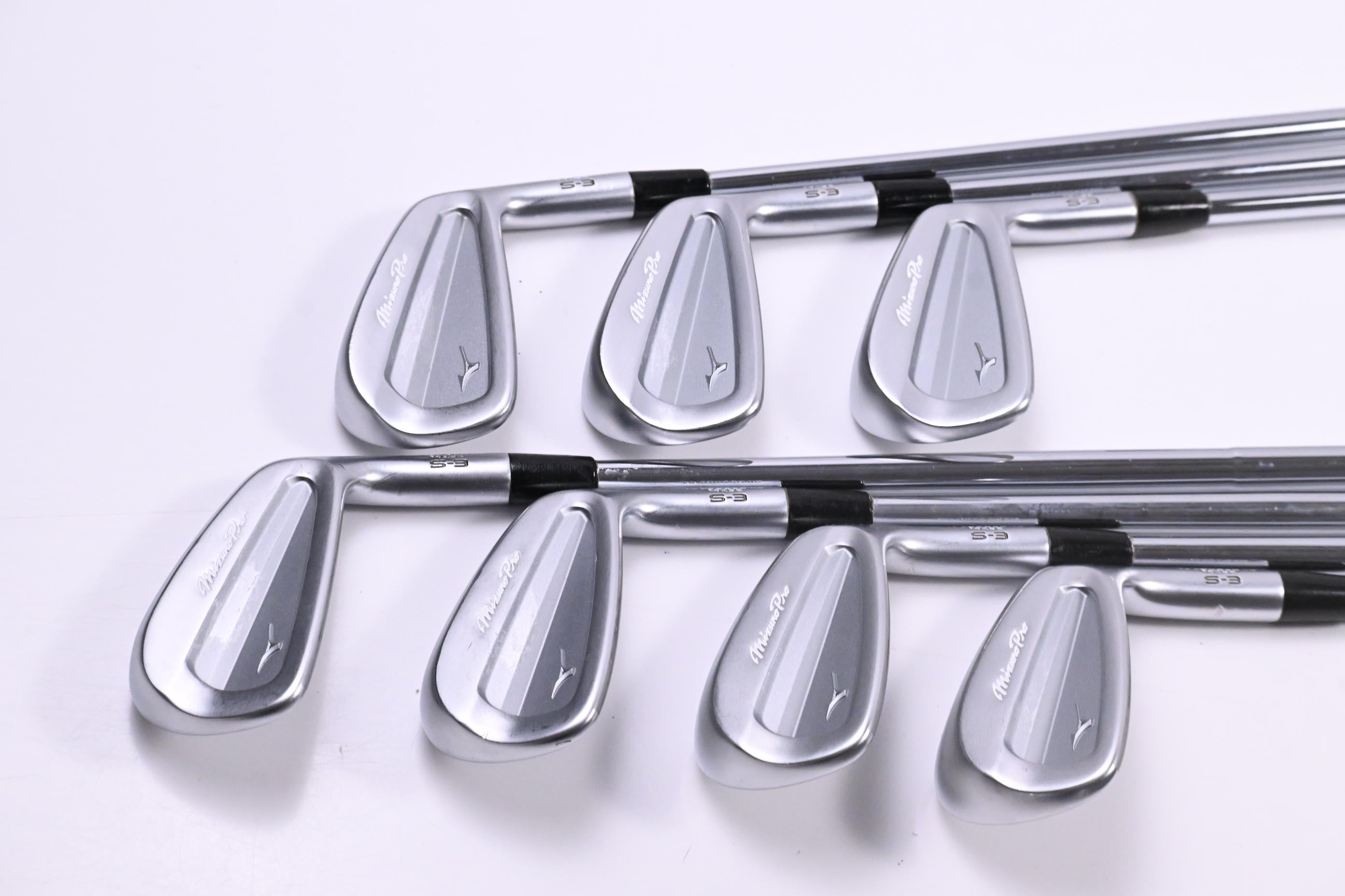 Mizuno Pro S-3 Irons / 4-PW / X-Flex Dynamic Gold Mid X100 Tour Issue Shafts