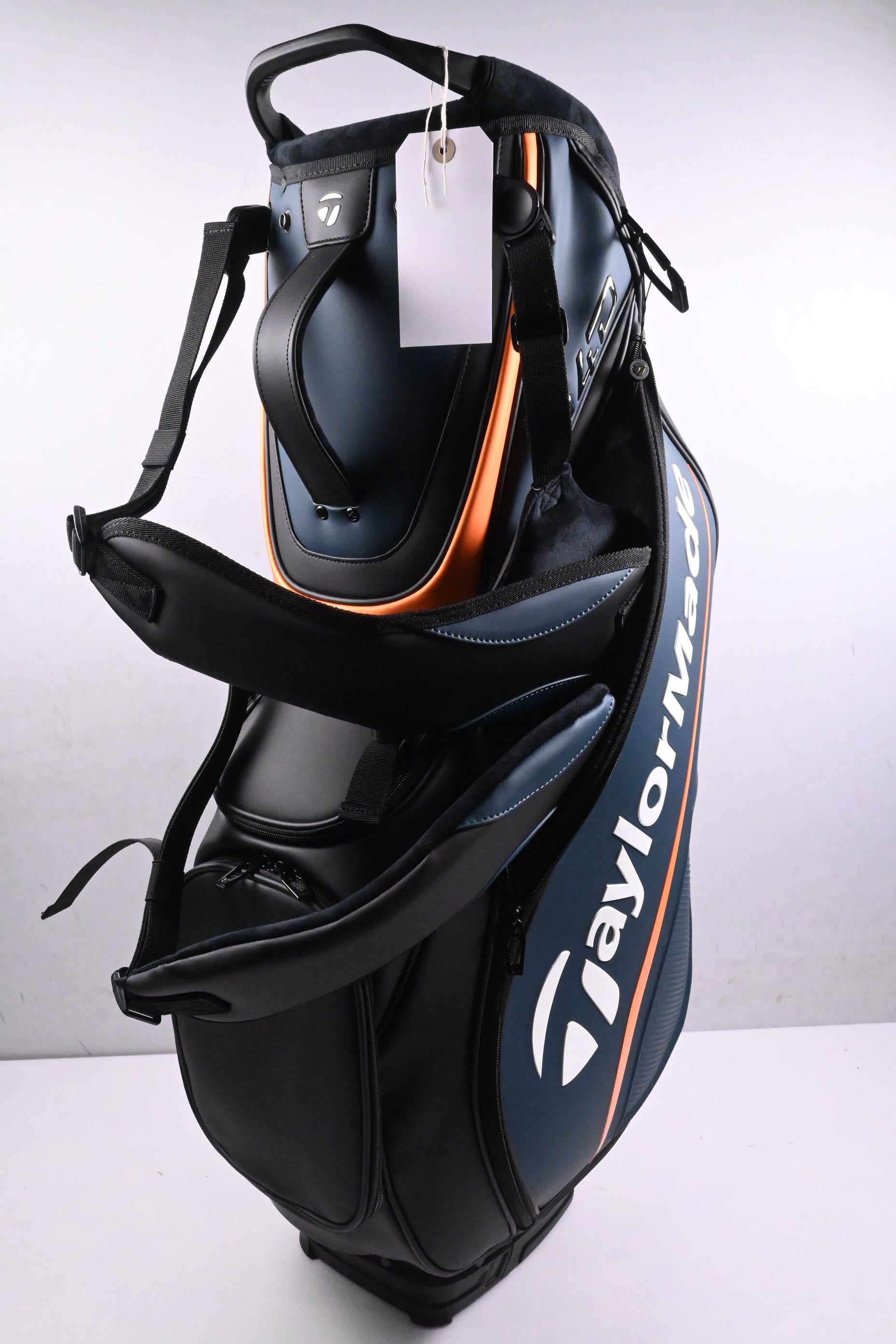 Taylormade Qi4D Stand Bag / 4-Way Divider / Navy, Orange