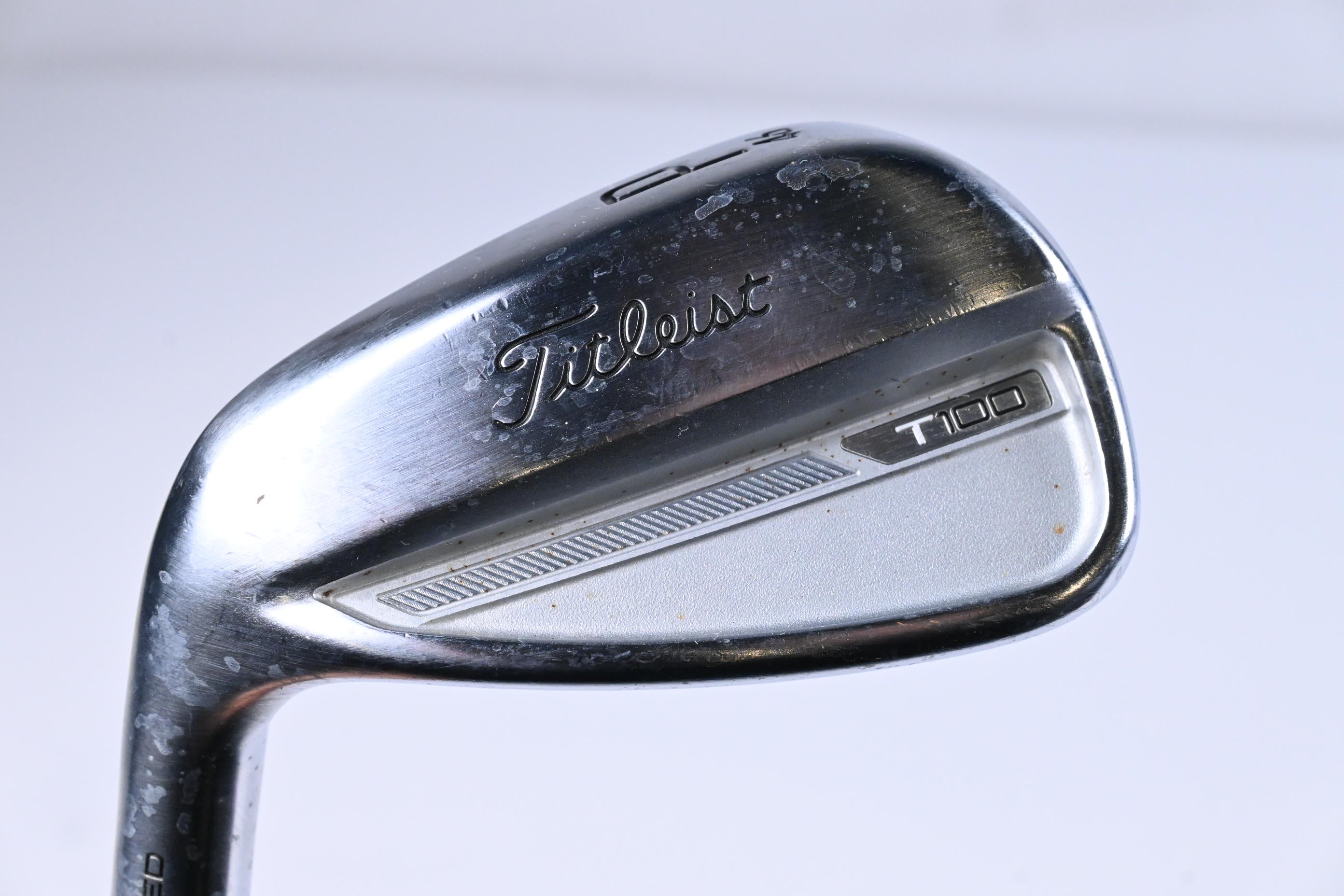 Left Hand Titleist T100 2023 Pitching Wedge / 46 Degree / X-Flex Project X Rifle
