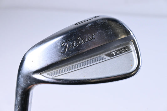 Left Hand Titleist T100 2023 Pitching Wedge / 46 Degree / X-Flex Project X Rifle