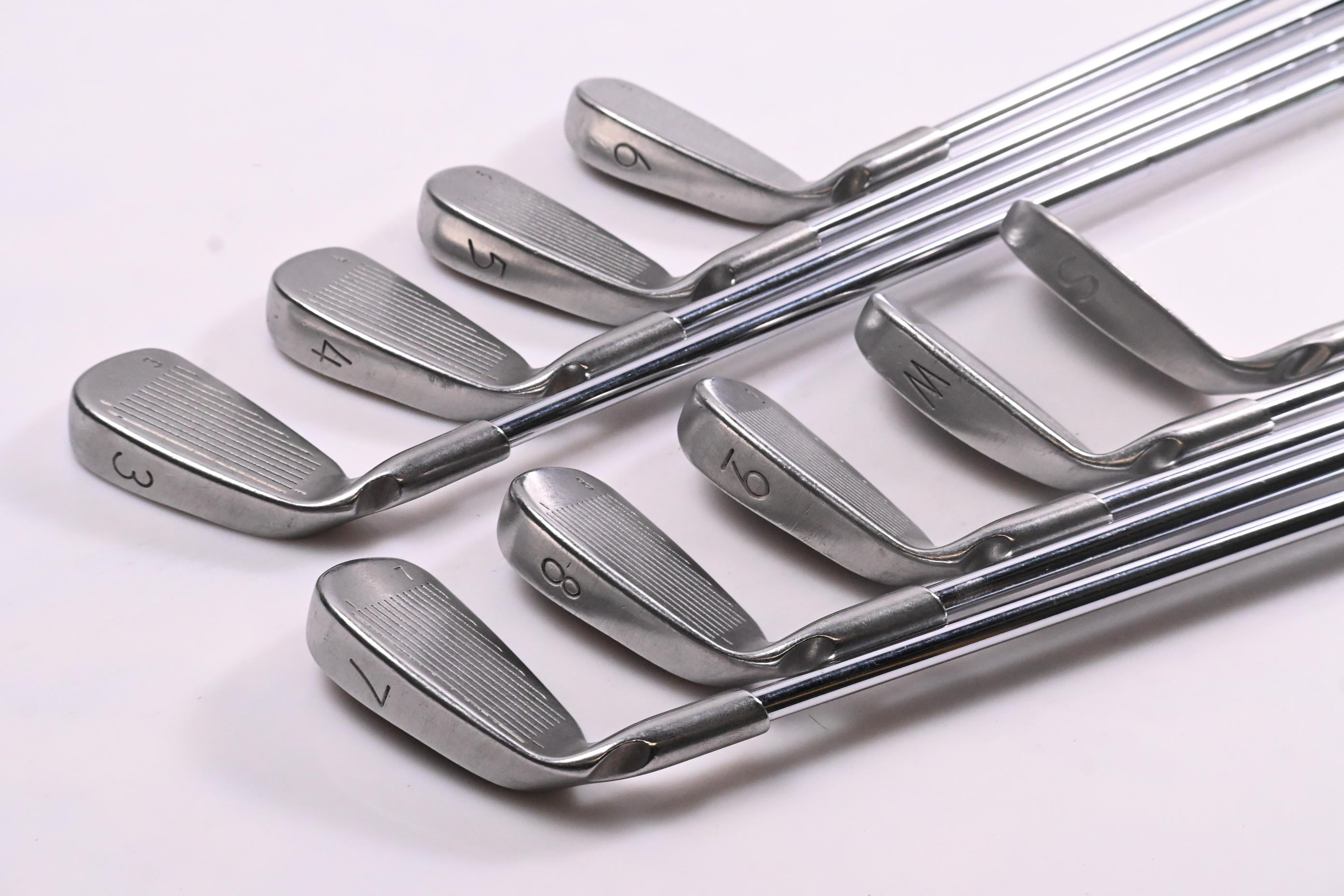 Ping i3 O-Size Irons / 3-PW+SW / Green Dot / Stiff Flex Steel Shafts