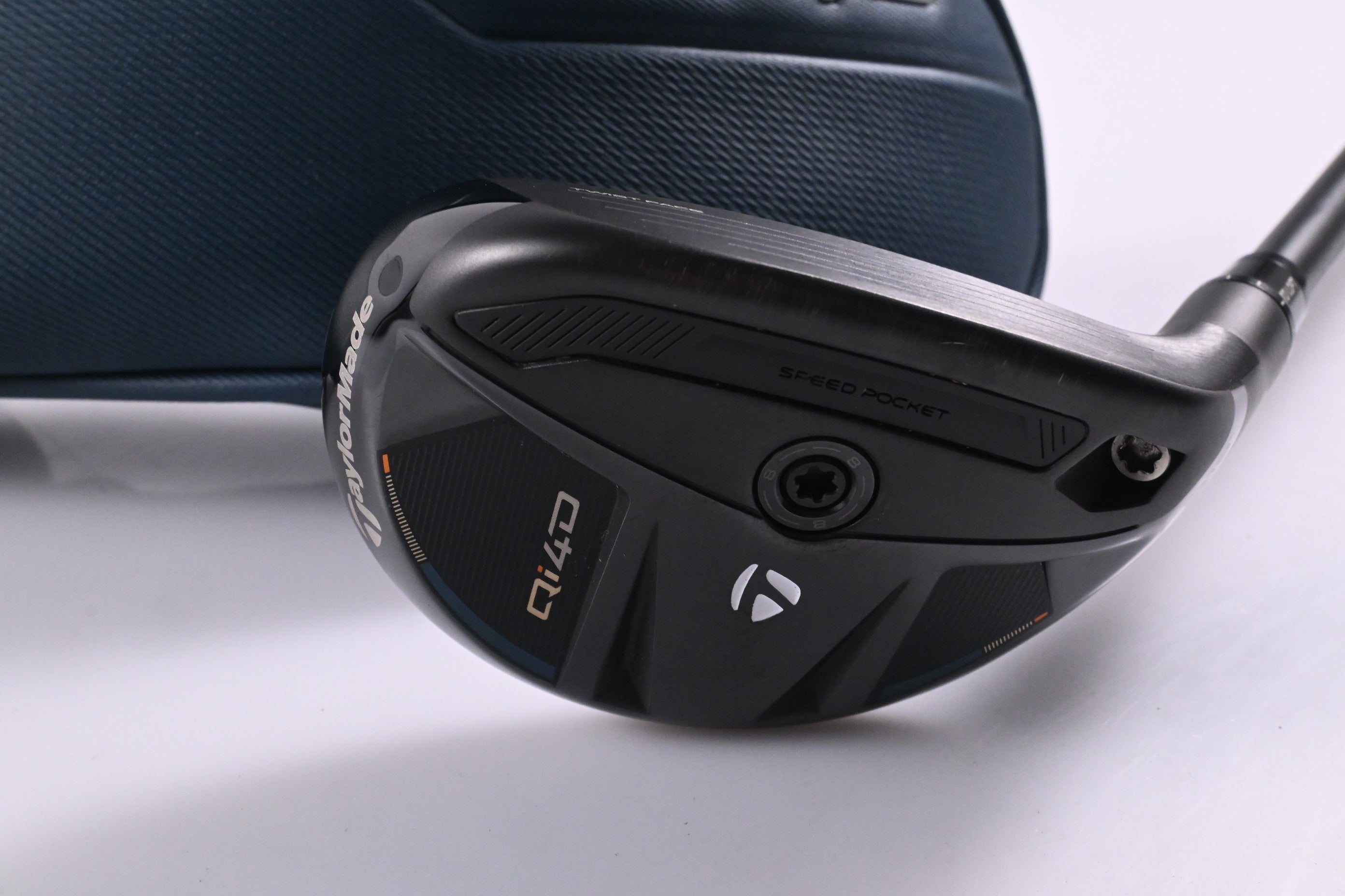 Taylormade Qi4D #3 Hybrid / 19 Degree / Stiff Flex UST Helium Nanocore 60