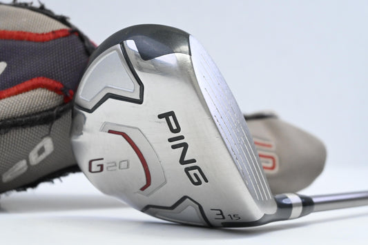 Ping G20 #3 Wood / 15 Degree / Regular Flex Ping TFC 169 Shaft