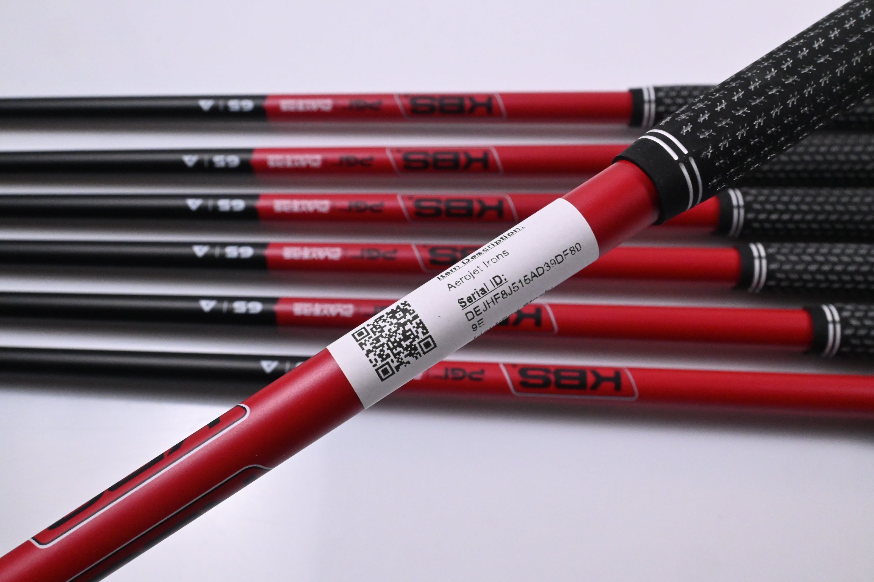 Cobra Aerojet Irons / 5-PW+SW / Senior Flex KBS PGI 65 Shafts