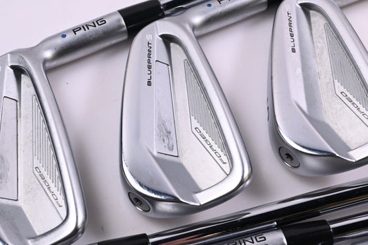 Ping Blueprint S/T Irons / 4-PW / Blue Dot / X-Flex Dynamic Gold 120 X100 Shafts