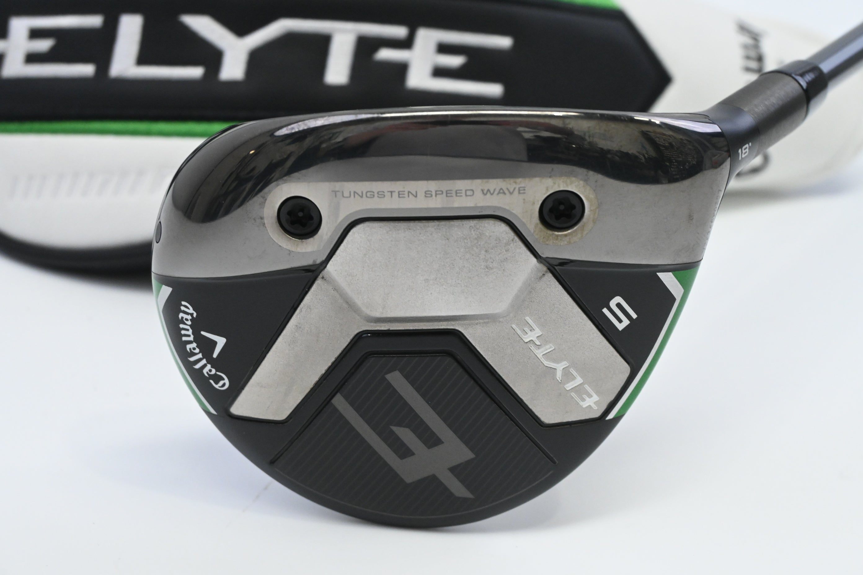 Callaway Elyte #5 Wood / 18 Degree / Stiff Flex Denali Charcoal 60 Shaft