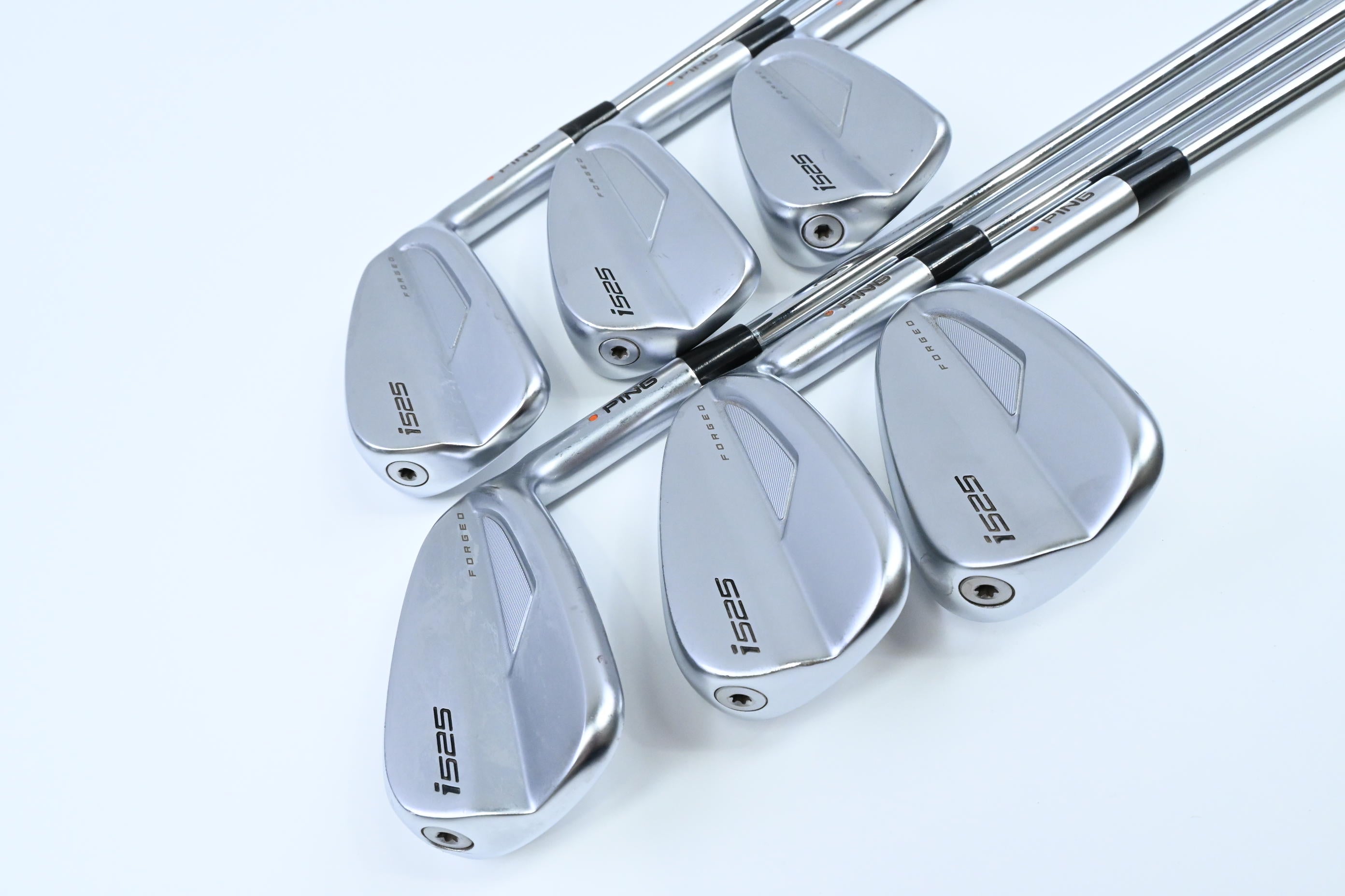 Ping i525 Irons / 5-PW / Orange Dot / Stiff Flex MPH 95 Shafts