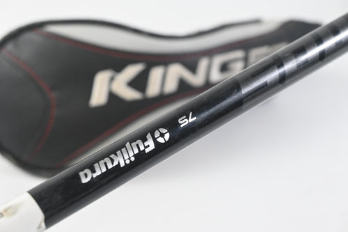 Cobra King F9 #4 Hybrid / 21 Degree / Stiff Flex Fujikura Atmos Black 7 Shaft