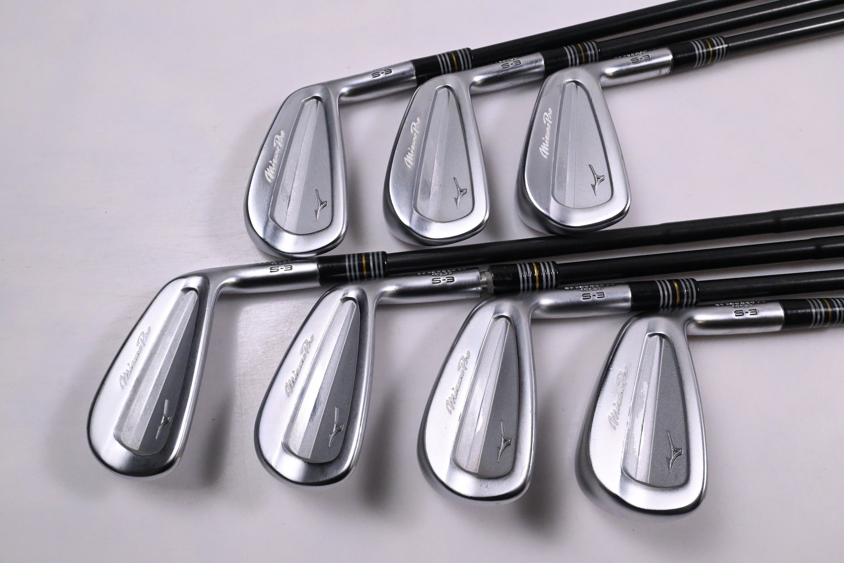 Mizuno Pro S-3 Irons / 4-PW / Stiff Flex Dynamic Gold Mid 115 S400 Shafts