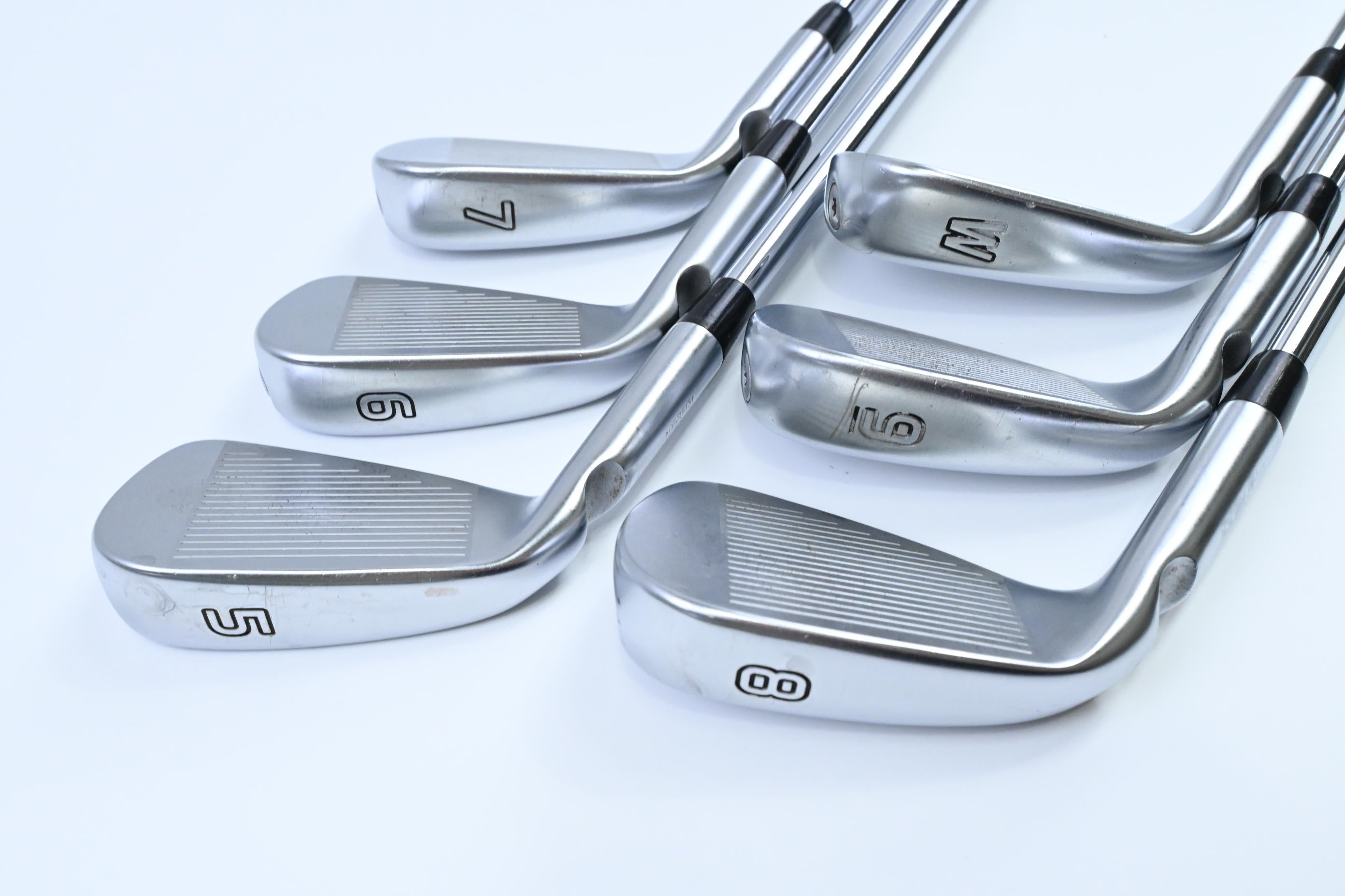 Ping i525 Irons / 5-PW / Orange Dot / Stiff Flex MPH 95 Shafts