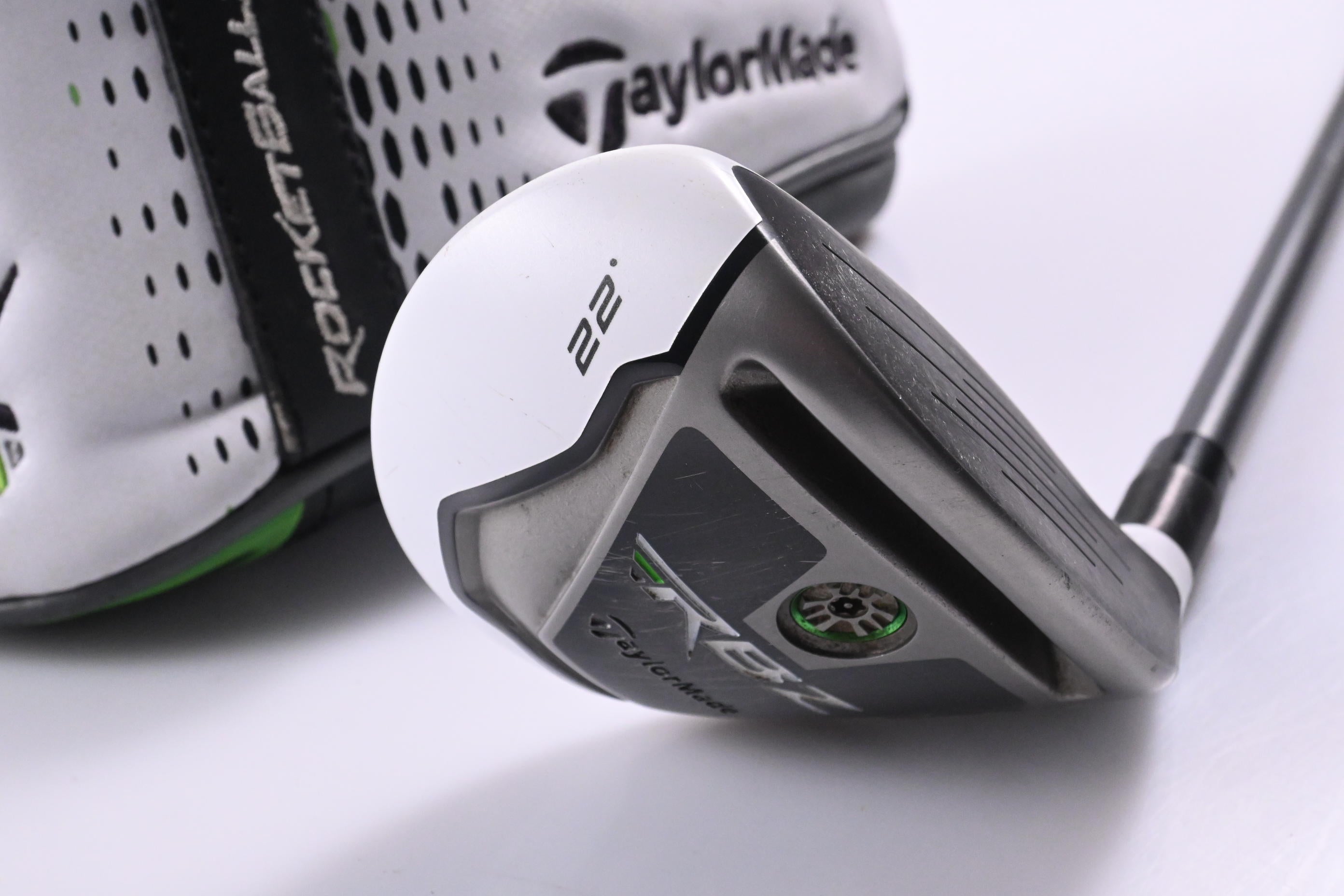 Taylormade RBZ #4 Hybrid / 22 Degree / Stiff Flex Taylormade Rocketfuel 65 Shaft