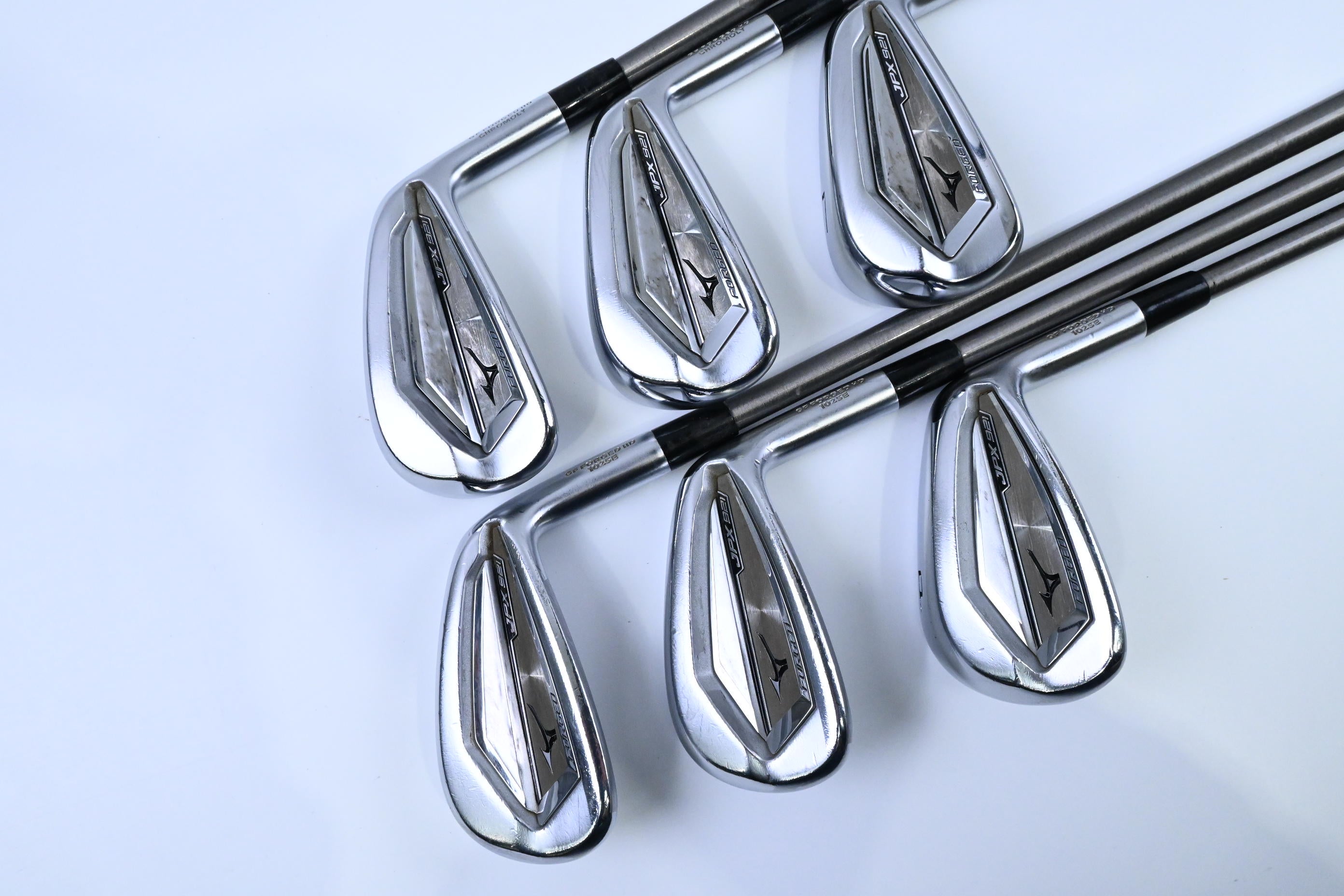 Mizuno JPX 921 Forged Irons / 5-PW / Stiff Flex SteelFiber i110 Shafts
