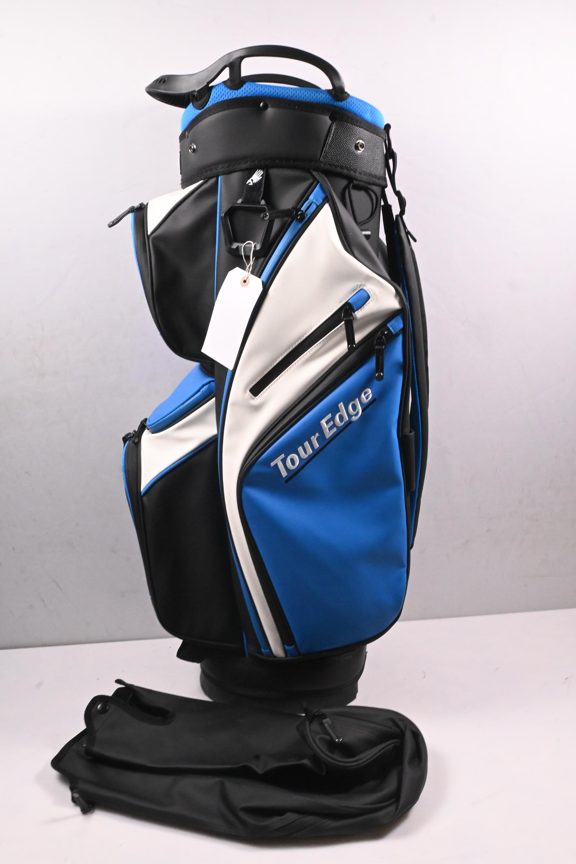 Tour Edge Cart Bag / 14-Way Divider / White, Blue